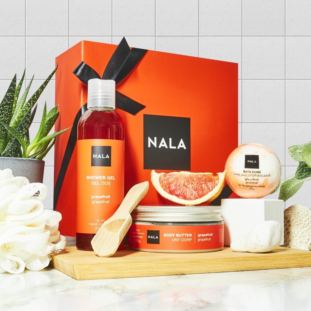 Set de Regalo Baño & Hidratación – Grapefruit (manteca)