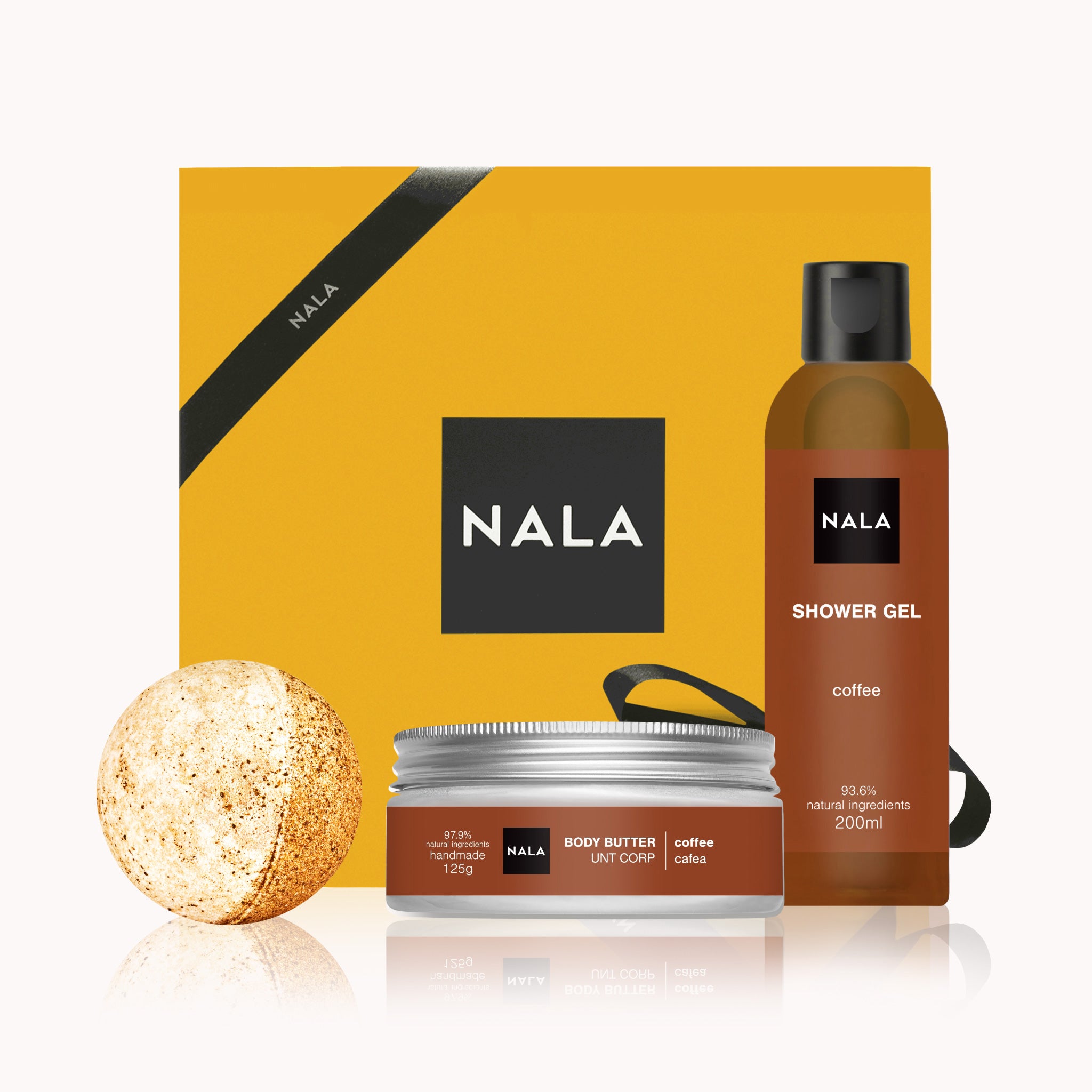 Set de Regalo Baño & Hidratación – Café (manteca)