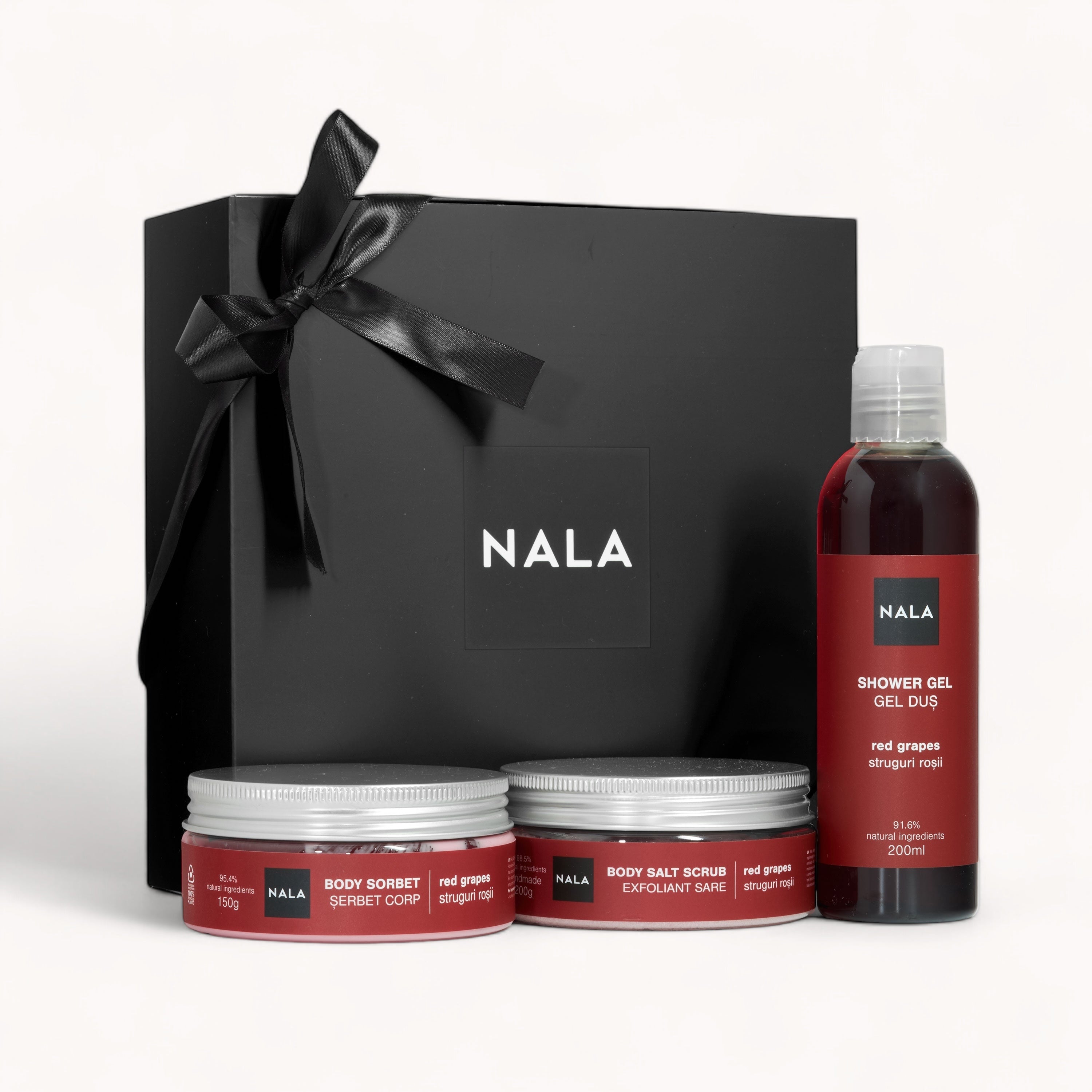 Set de REGALO Piel Suave – Uvas Rojas (Sorbete)