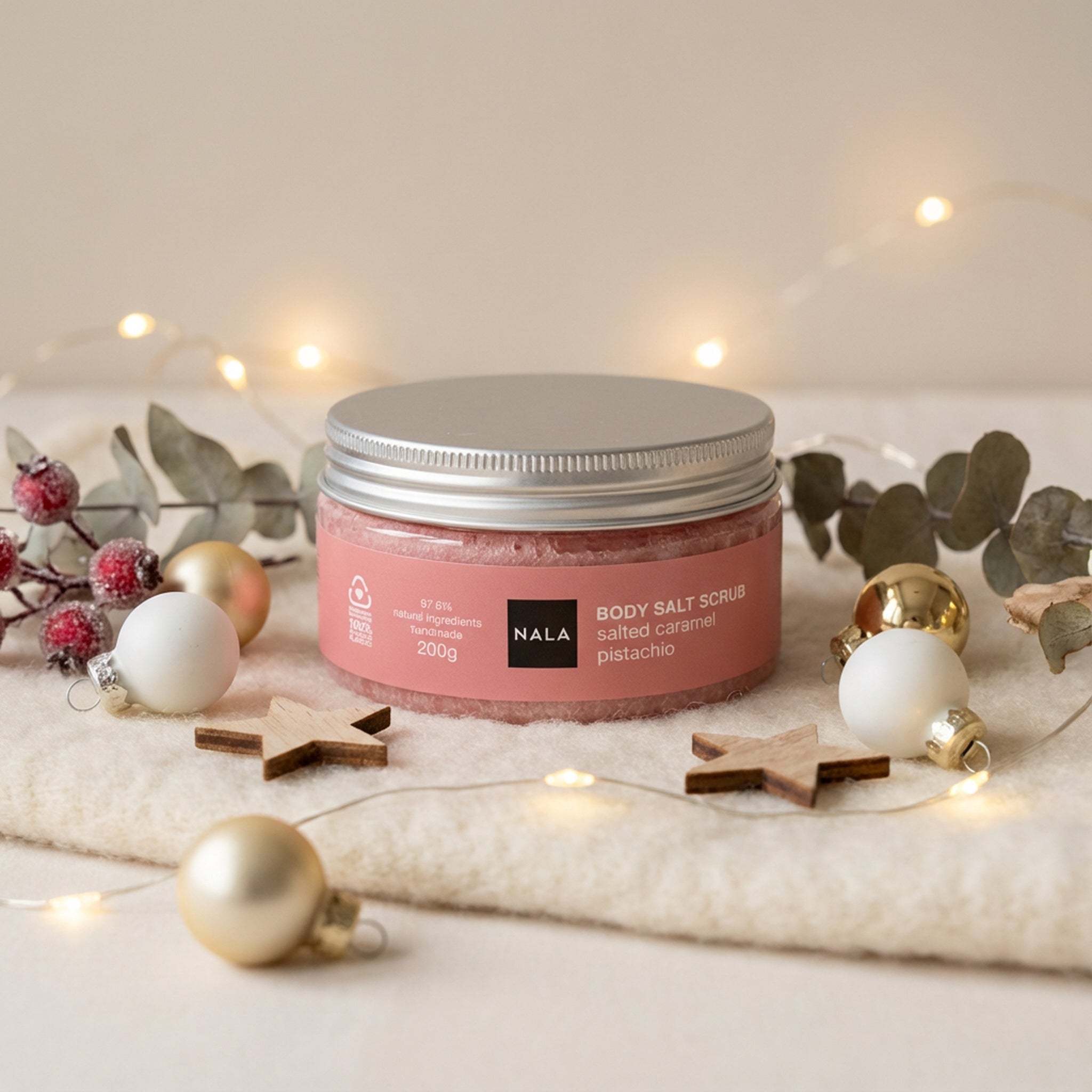 Exfoliante de Sal - Caramelo Salado & Pistacho