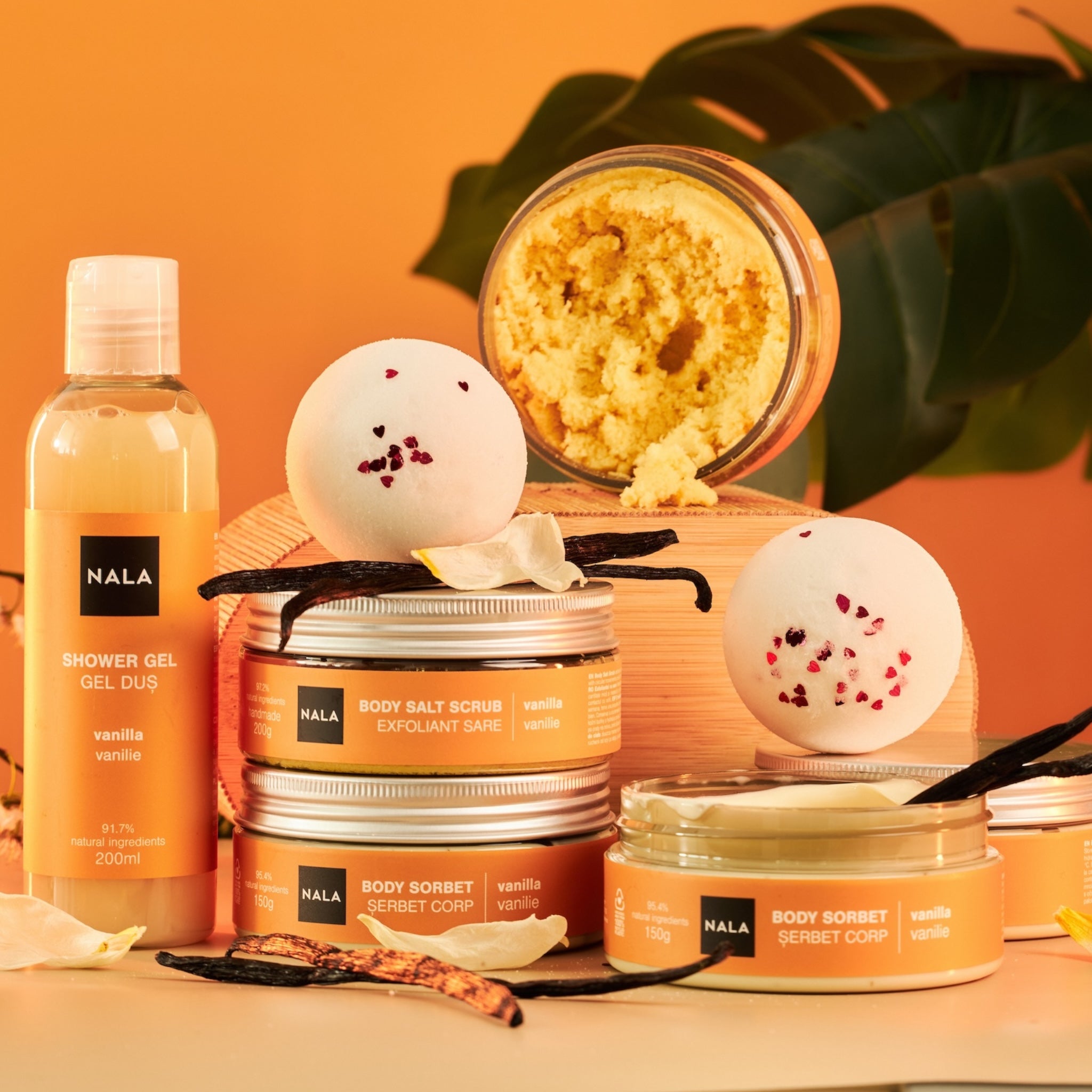 Exfoliante de Sal - Vainilla