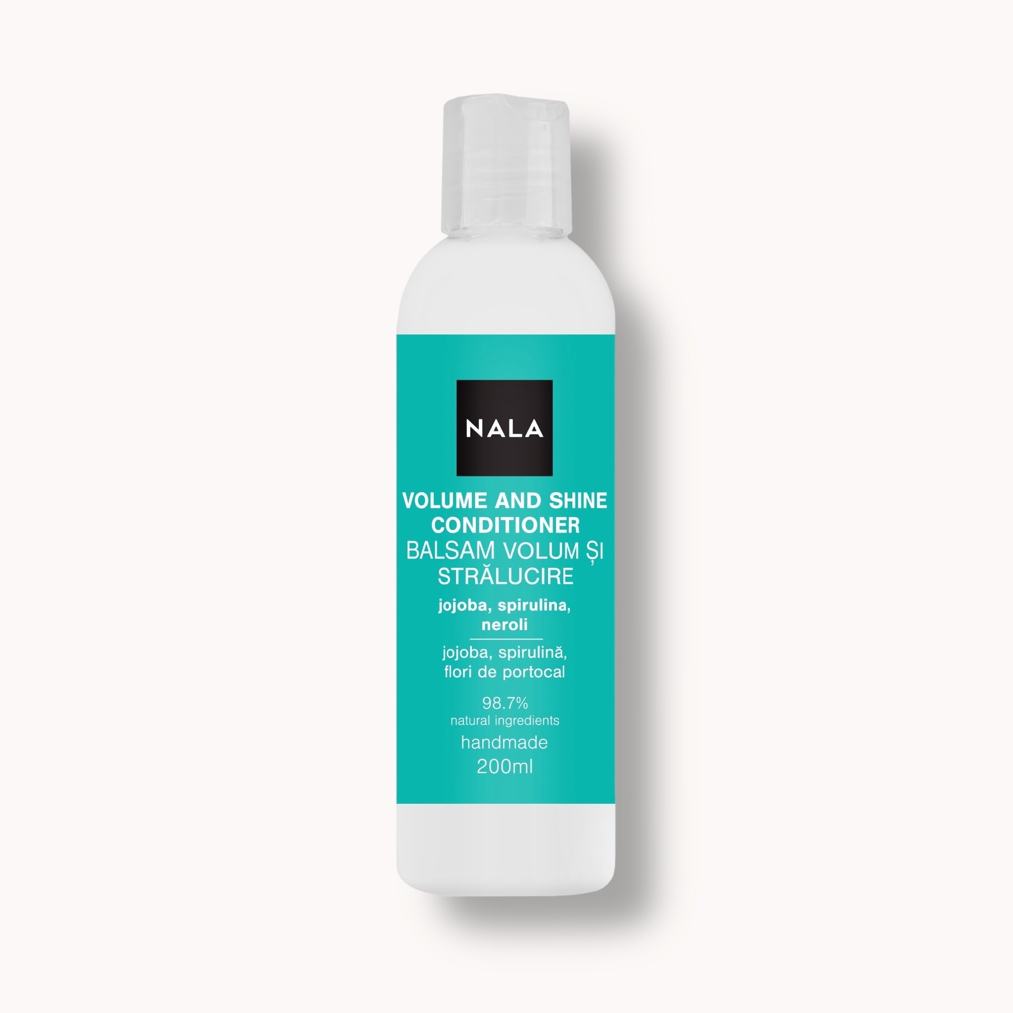 Acondicionador Volumen y Brillo - Jojoba, Espirulina, Azahar