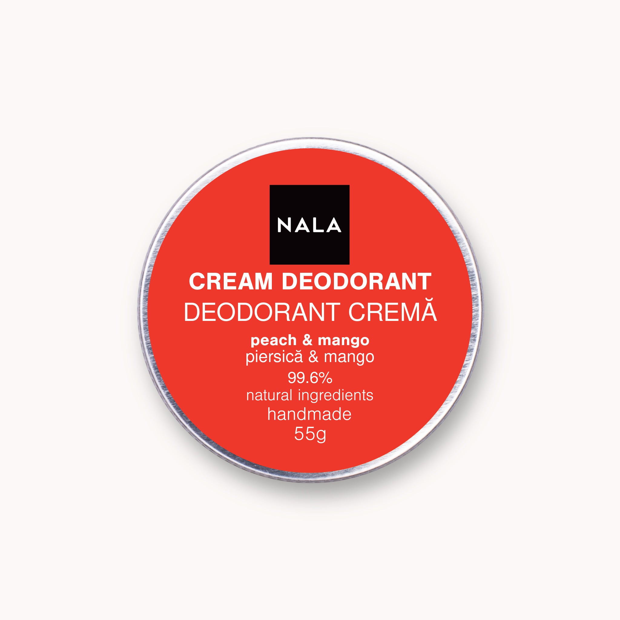 Desodorante en crema - Melocotón & Mango