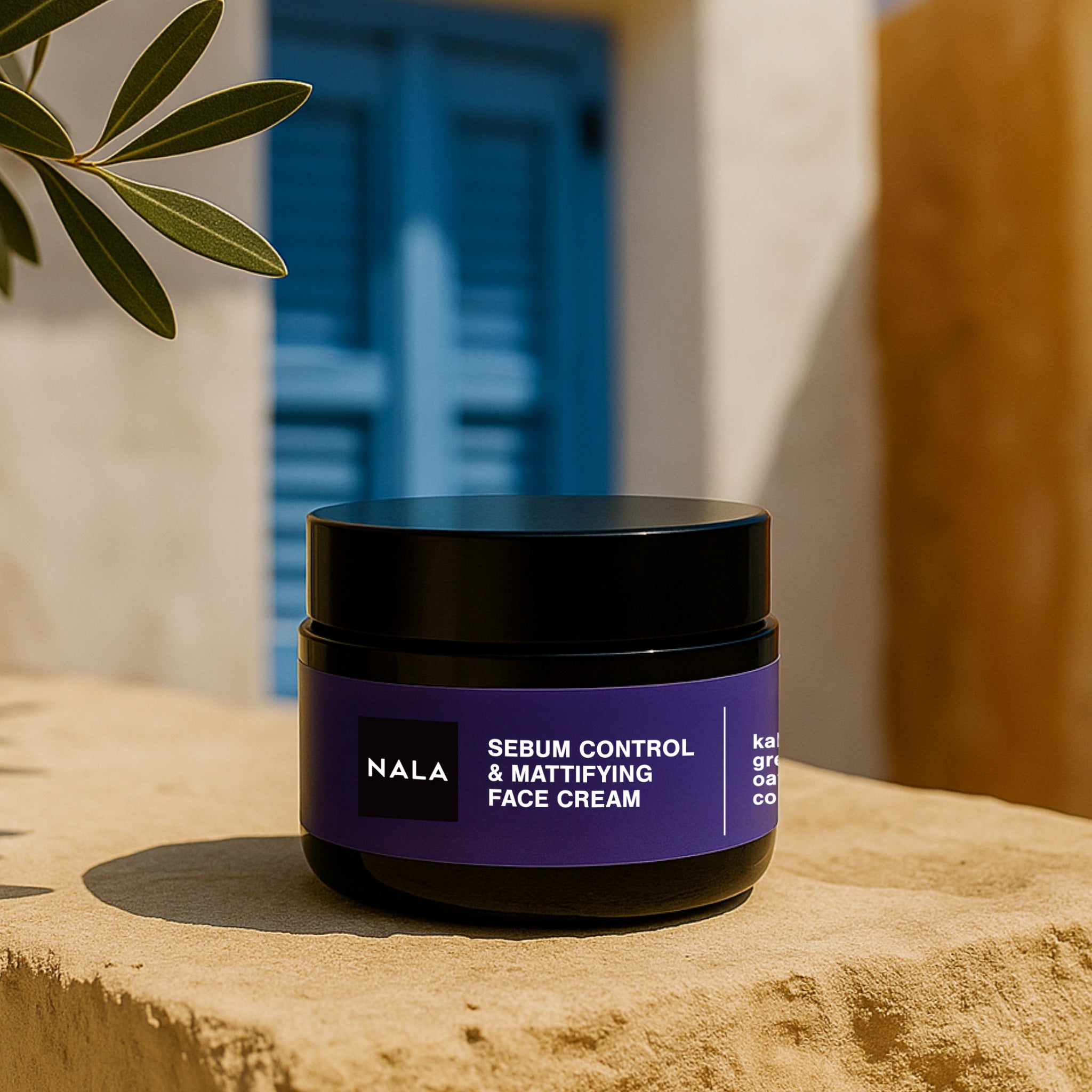 Crema Control Sebo & Matificante – Piel Grasa – Extracto de Kale, Té Verde, Avena y Aceite de Germen de Maíz
