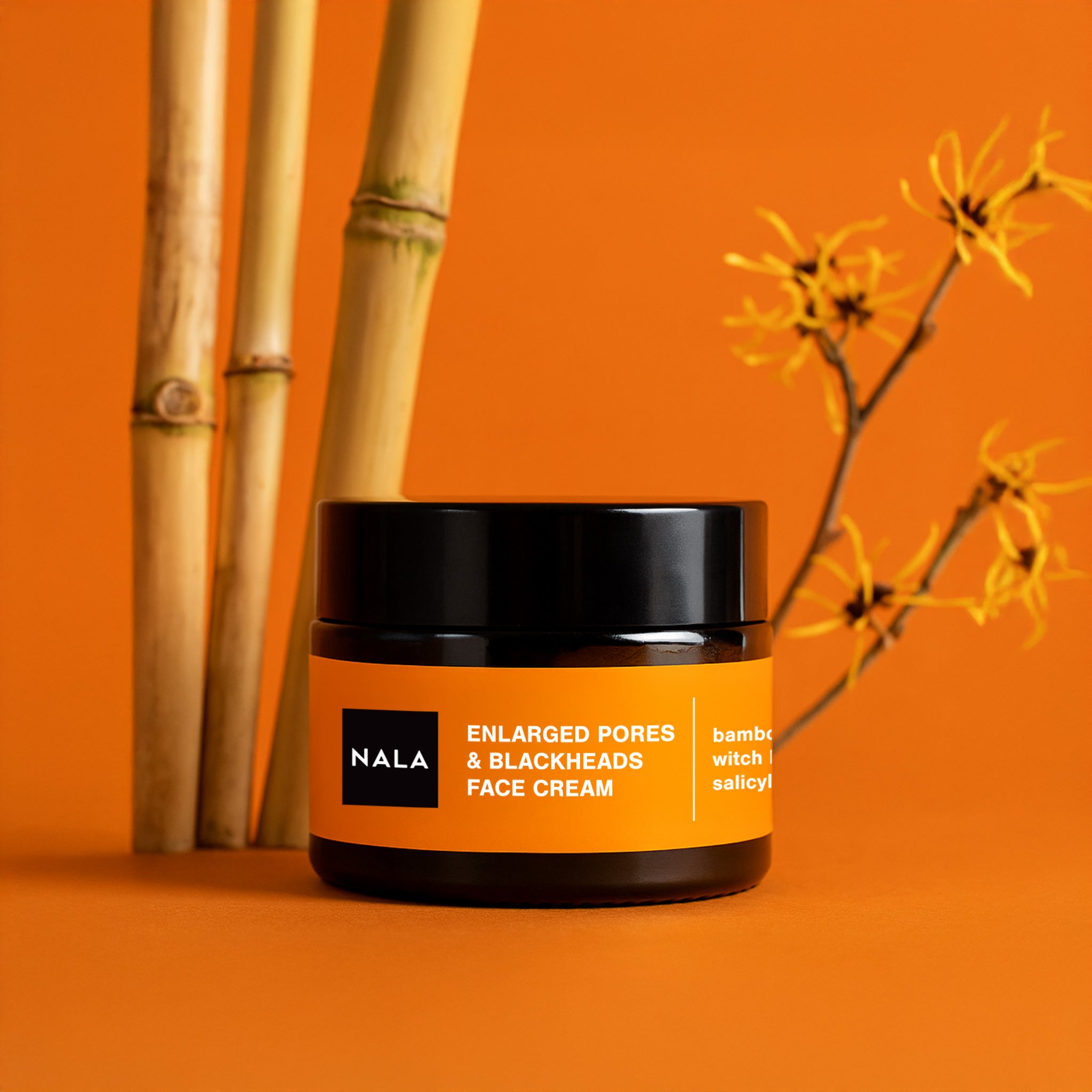 Crema Poros Dilatados & Puntos Negros – Piel Mixta – Carbón de Bambú, Ácido Salicílico y Extracto de Hamamelis