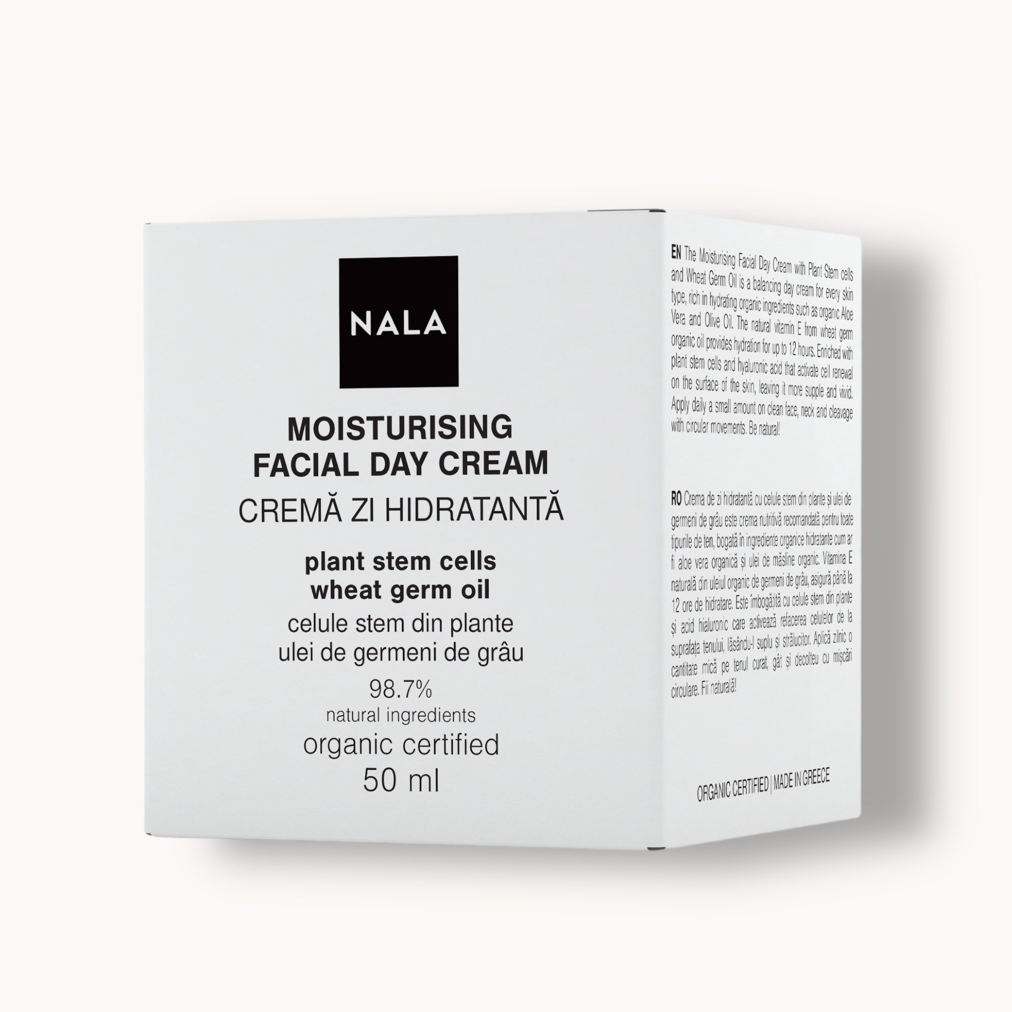 Crema facial - Piel mixta - Células madre y aceite de germen de trigo