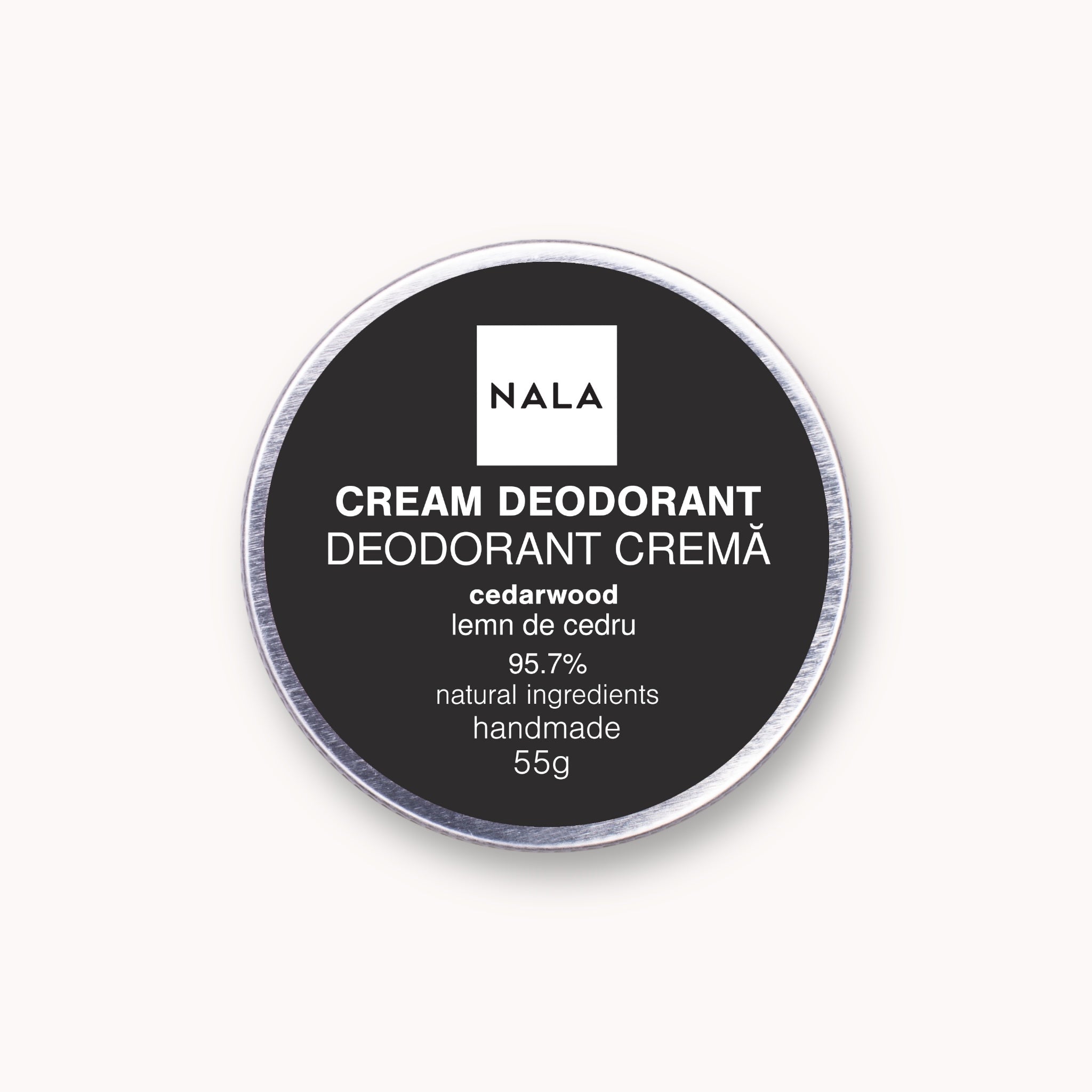 Desodorante en crema - Madera de cedro