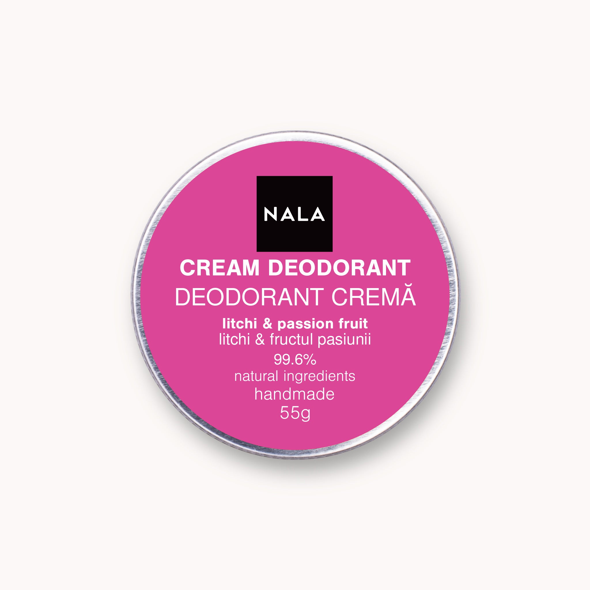 Desodorante en crema - Fruta de la Pasión & Litchi