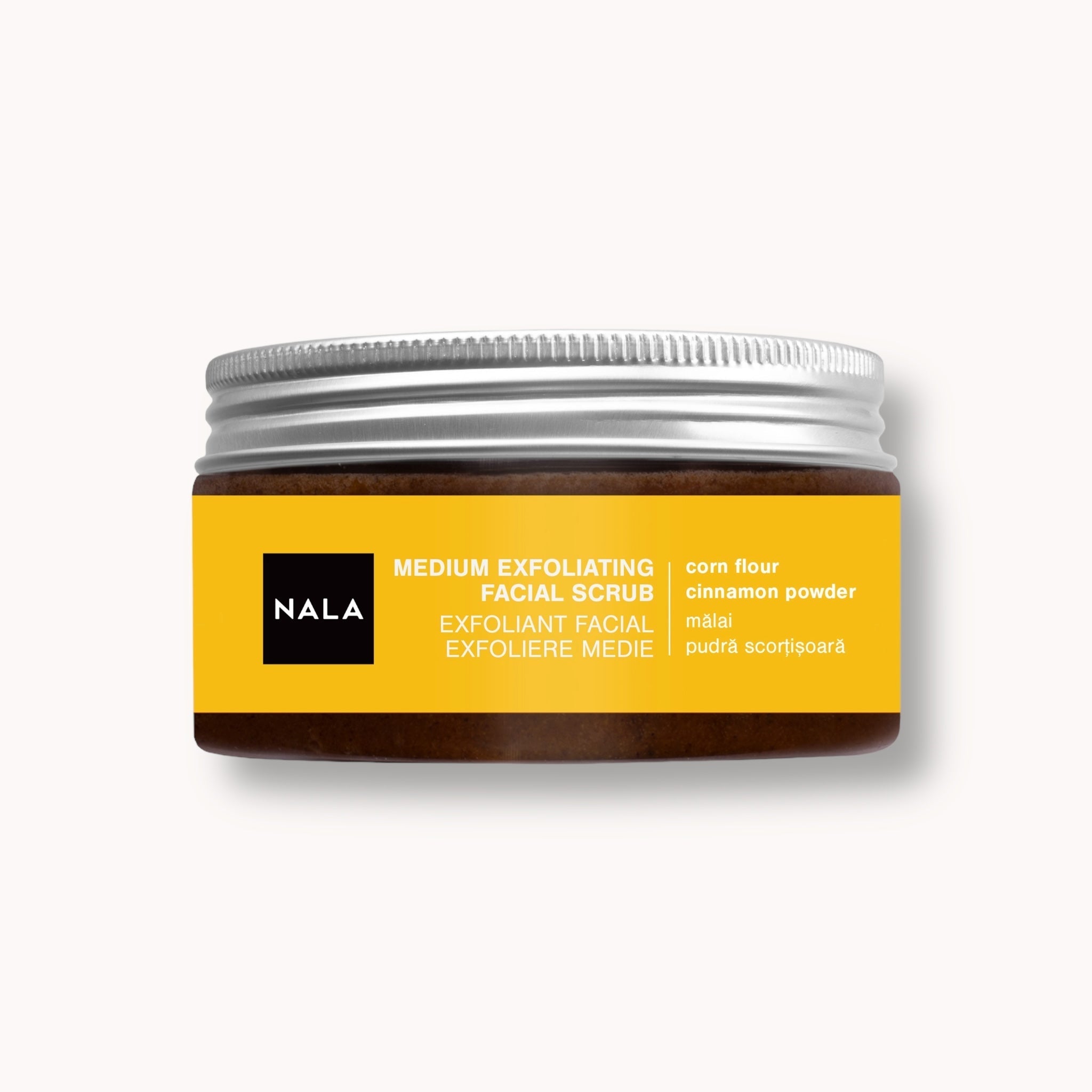 Exfoliante Facial Medio - Harina de Maíz y Canela