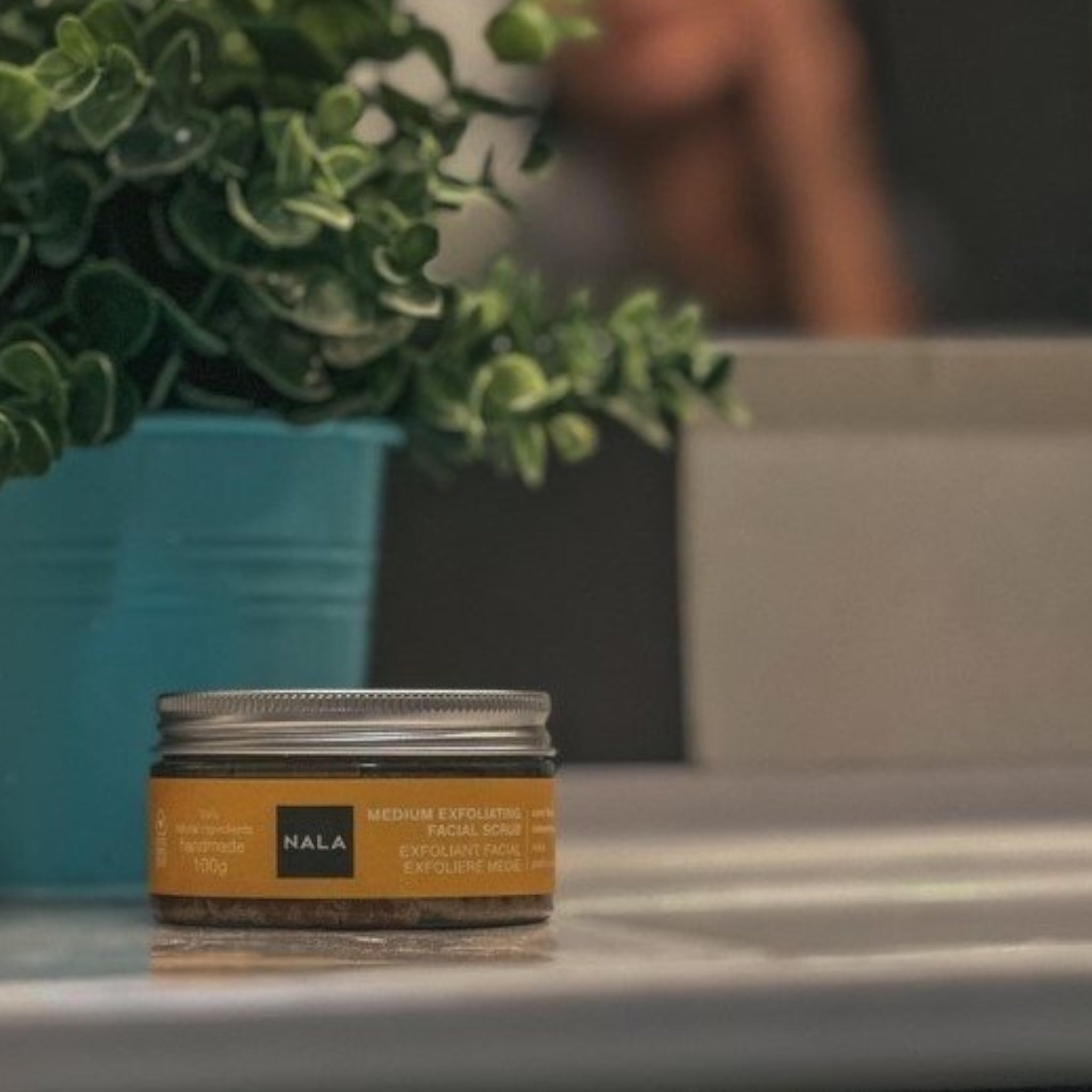 Exfoliante Facial Medio - Harina de Maíz y Canela