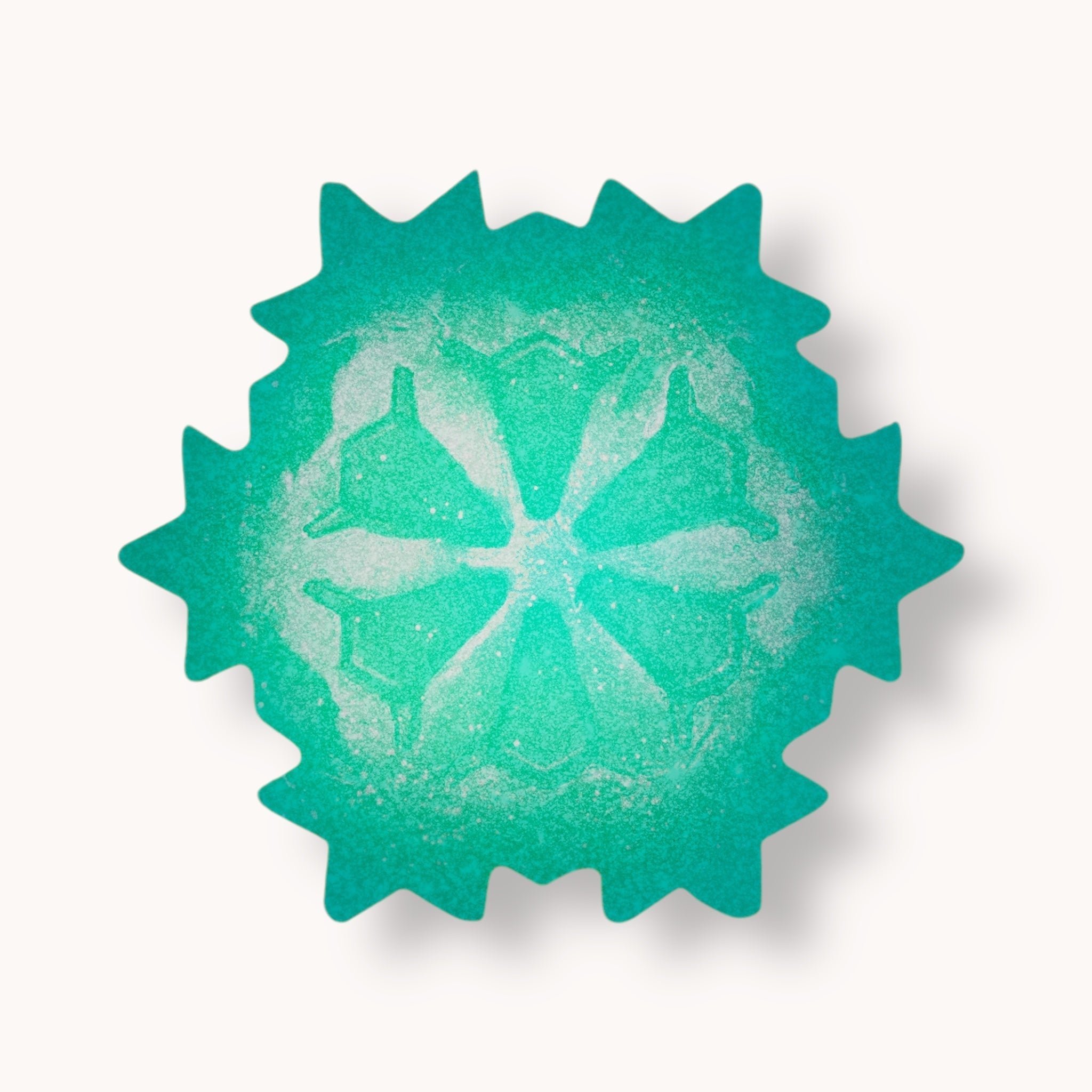 Jabón Natural Copo de Nieve - Caramelo y Vainilla