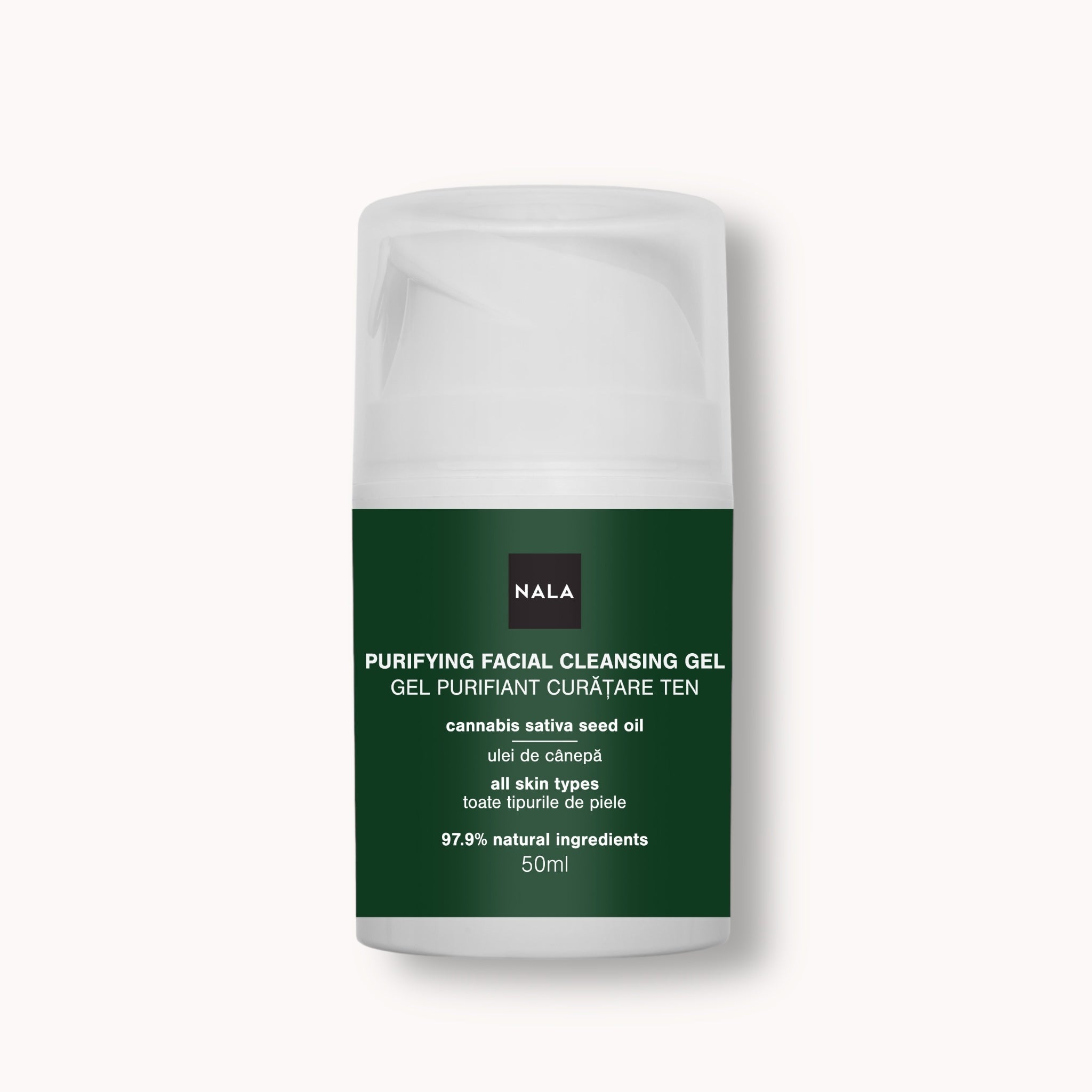 Gel limpiador facial purificante