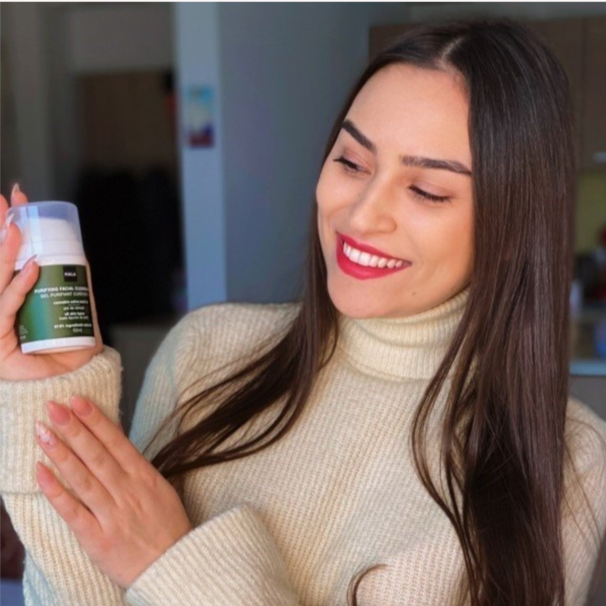 Gel limpiador facial purificante