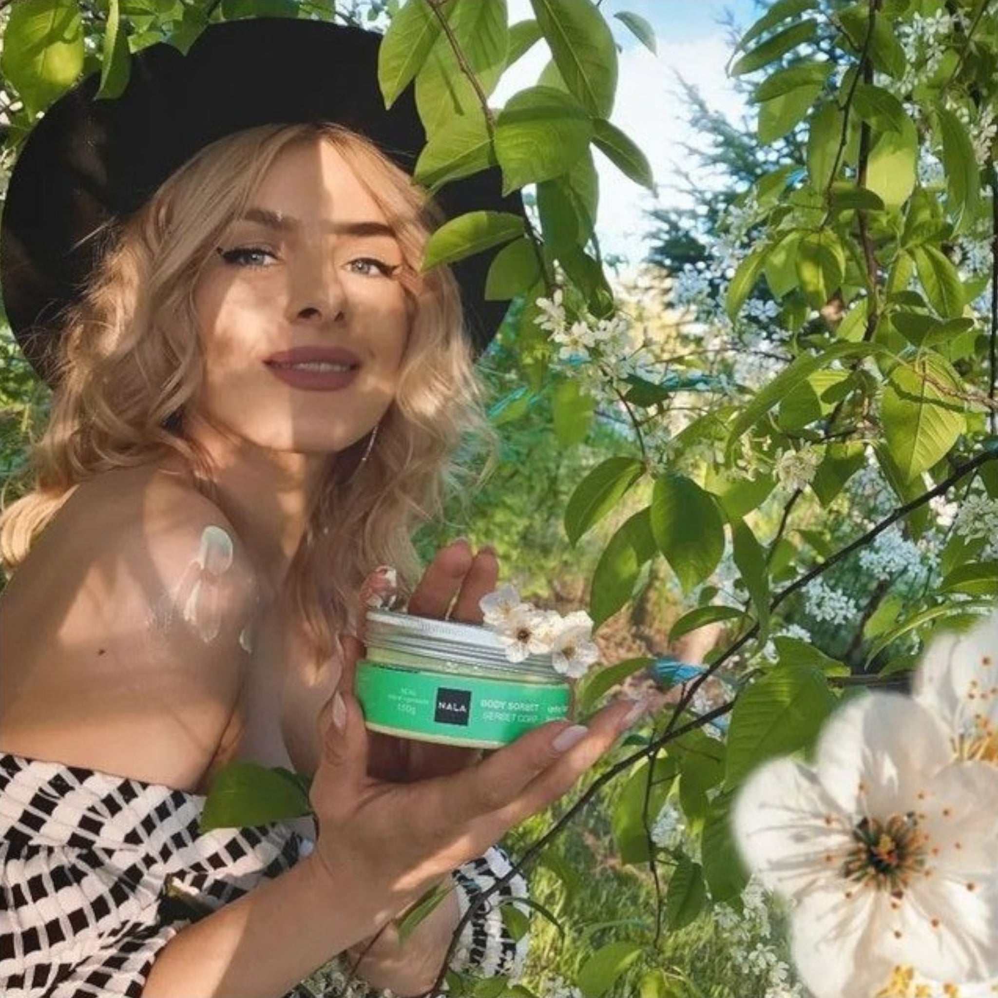 Sorbete corporal - Flores de primavera