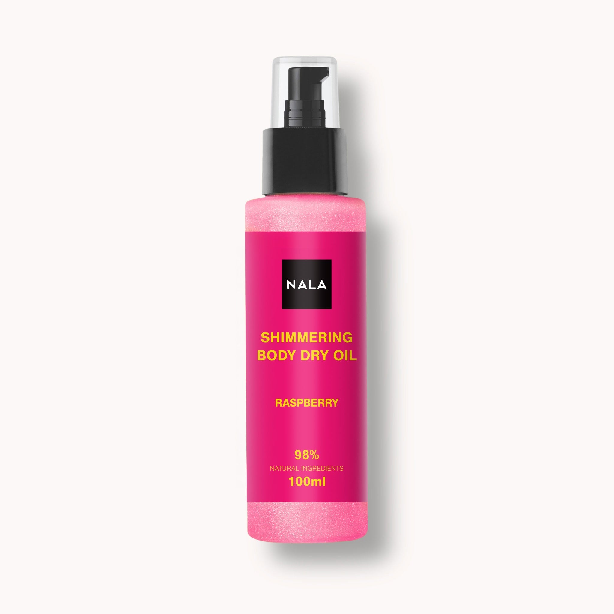 Aceite Seco Brillante Corporal PINK - Frambuesa