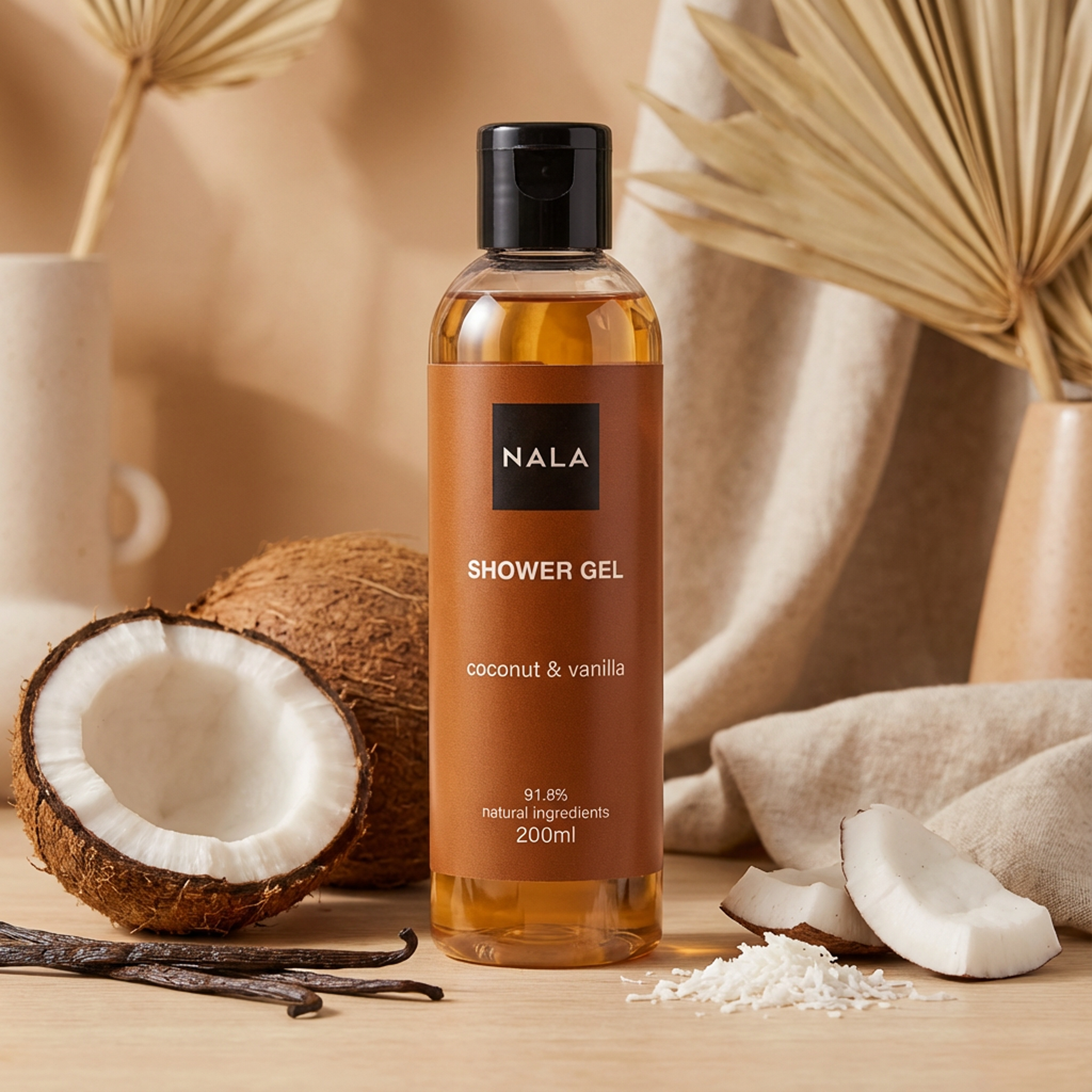 Gel de ducha - Coco y vainilla