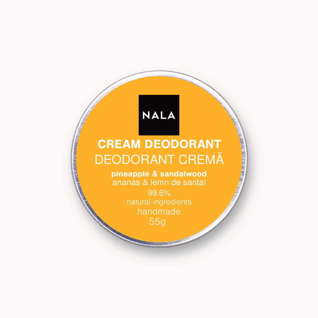 Desodorante en crema - Piña &amp; Sándalo