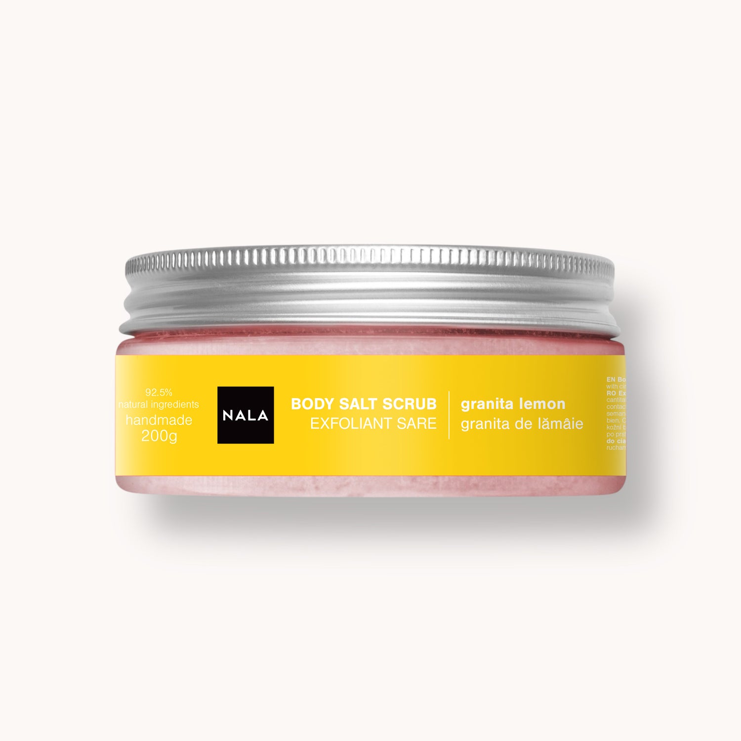 Exfoliante de Sal - Granita Limón