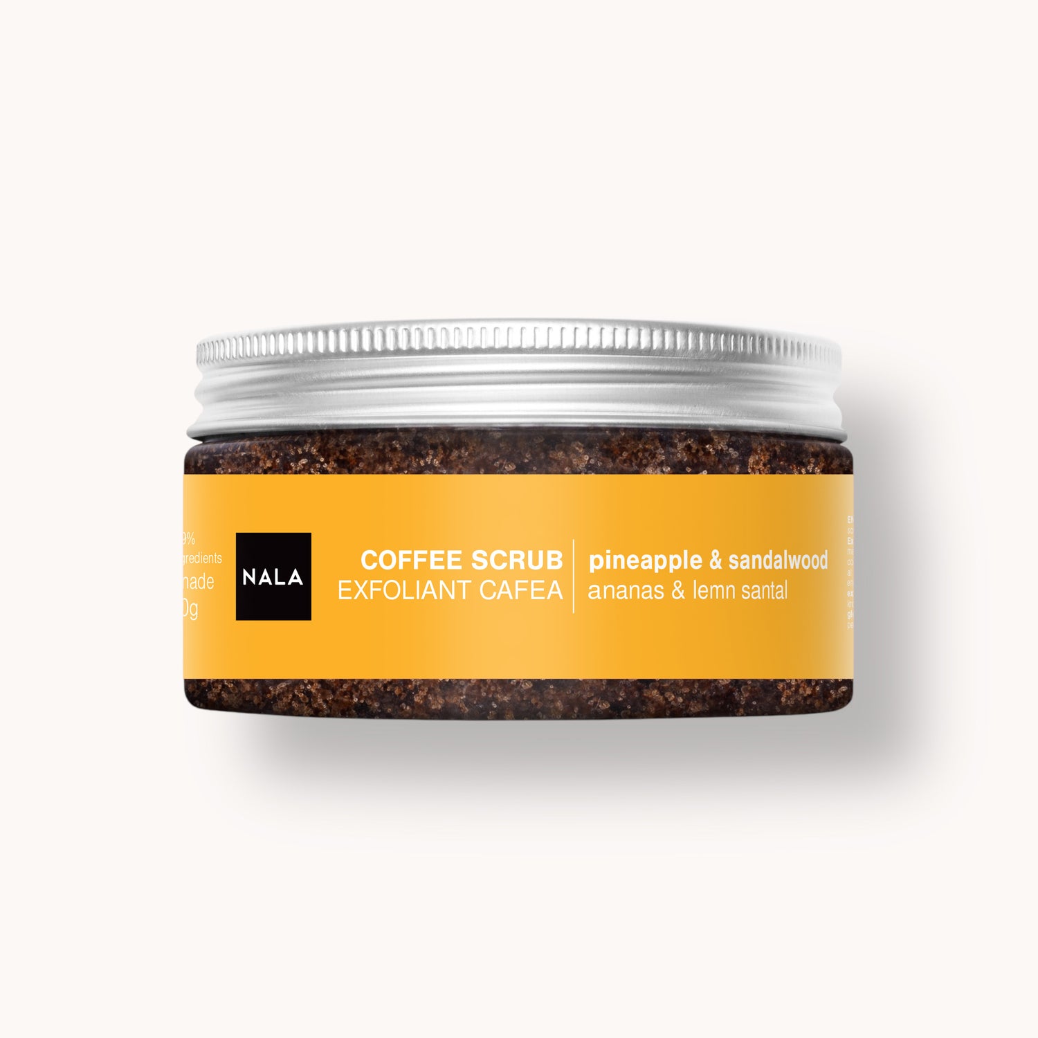 Exfoliante de CAFÉ - Piña &amp; Sándalo