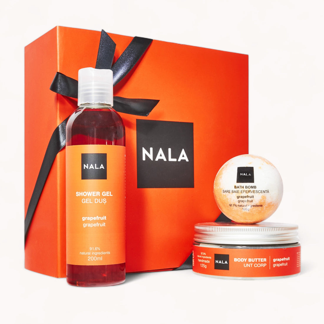 Set de Regalo Baño &amp; Hidratación – Grapefruit (manteca)