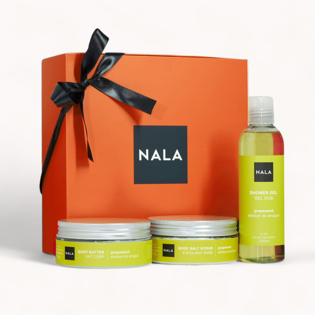 Set Regalo Hidratación y Exfoliación Piel Seca – Semillas de Uva (Manteca)