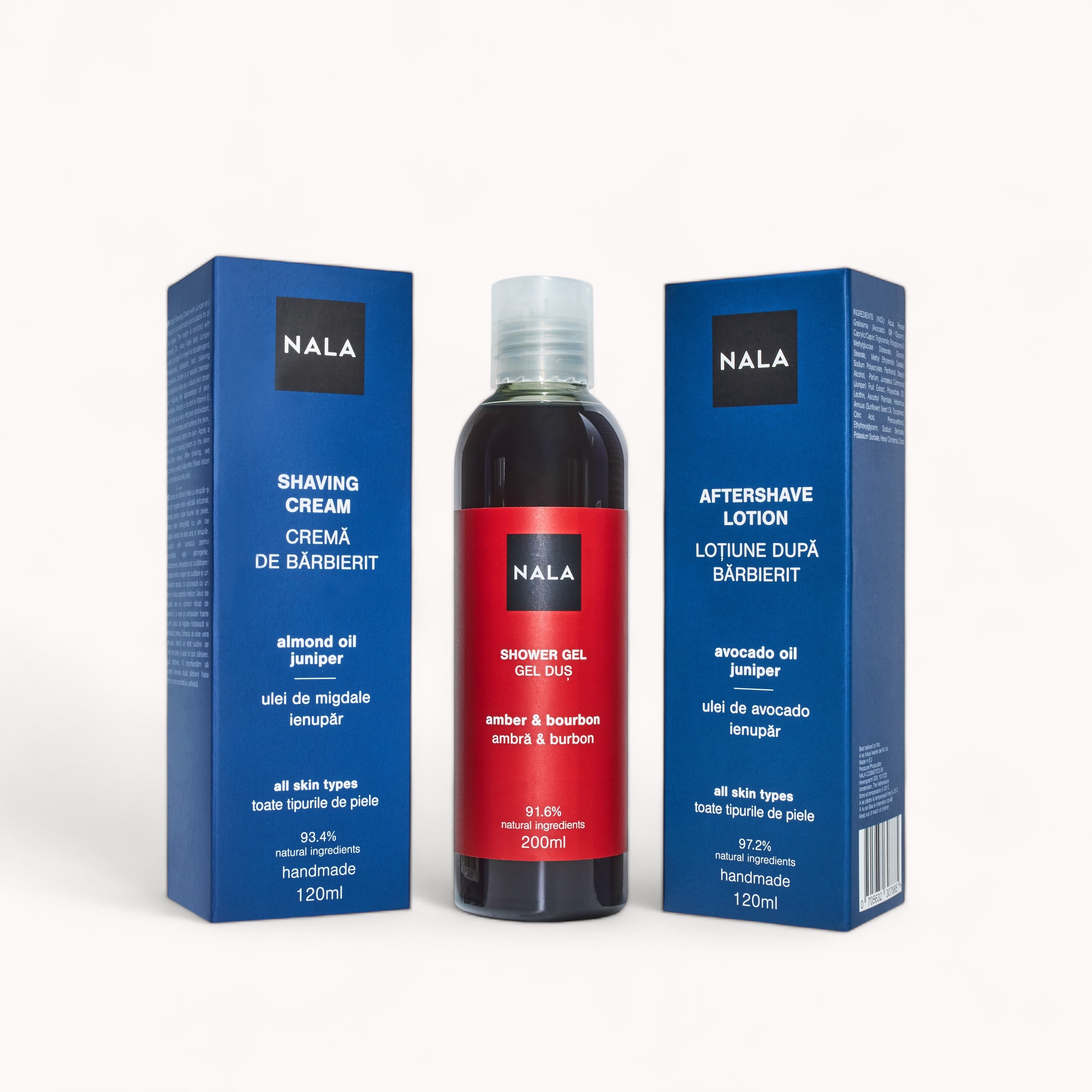Set de Regalo Cuidado para Hombres – Ámbar y Bourbon