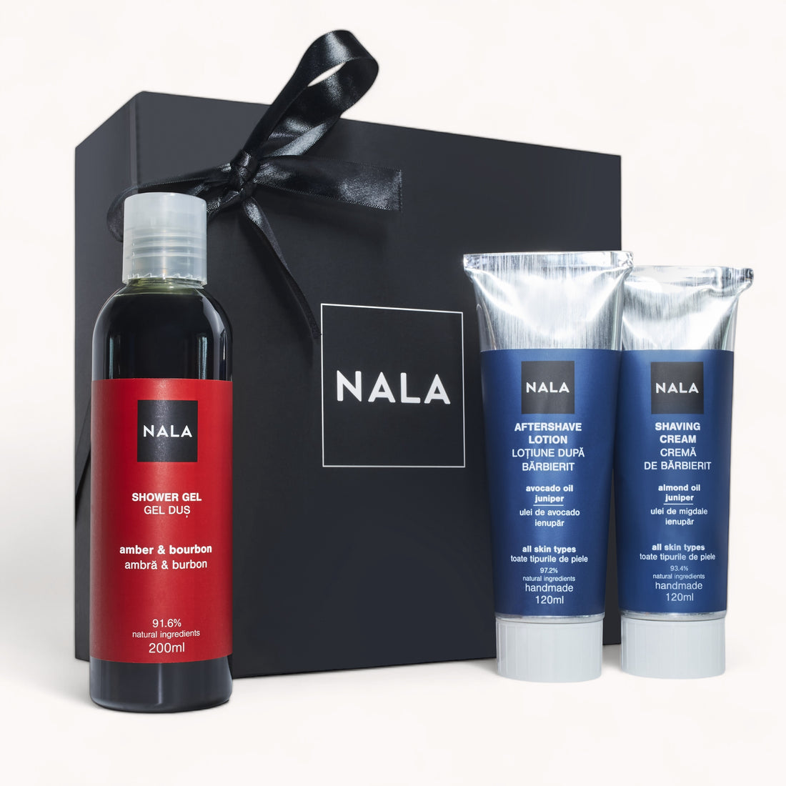 Set de Regalo Cuidado para Hombres – Ámbar y Bourbon