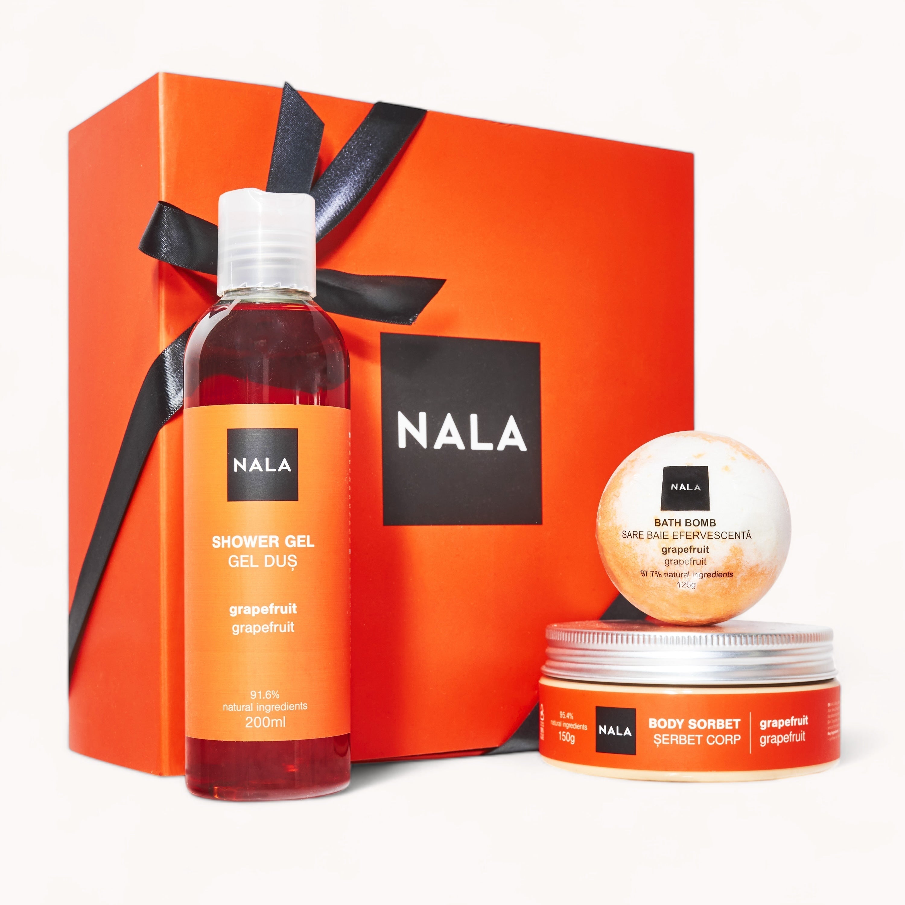 Set de Regalo Baño &amp; Hidratación – Grapefruit (Sorbete)