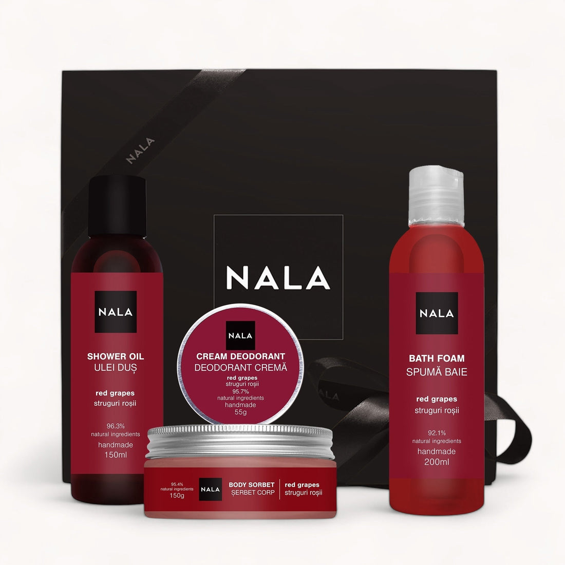 Set REGALO Relajación y Mimos – Uvas Rojas