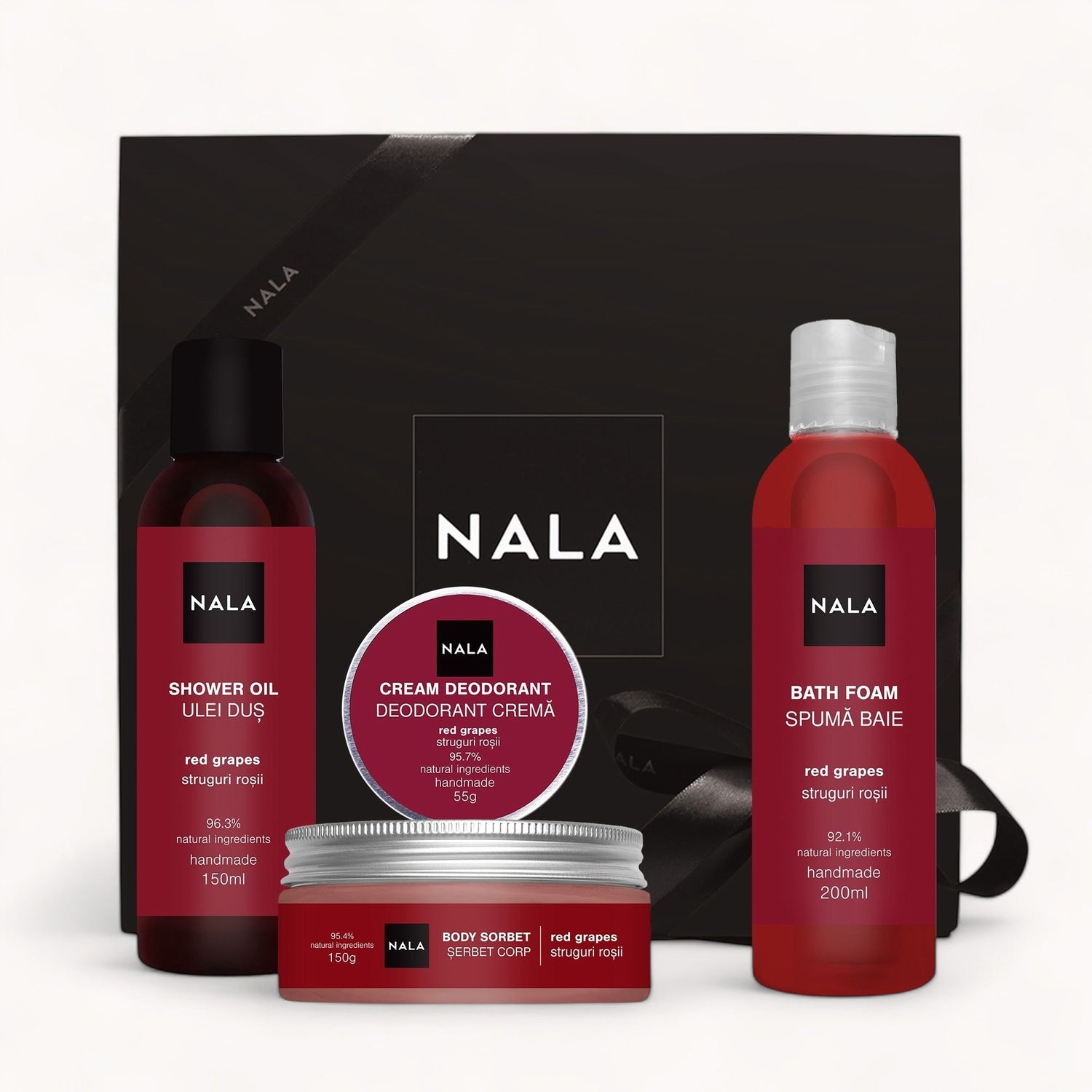 Set REGALO Relajación y Mimos – Uvas Rojas