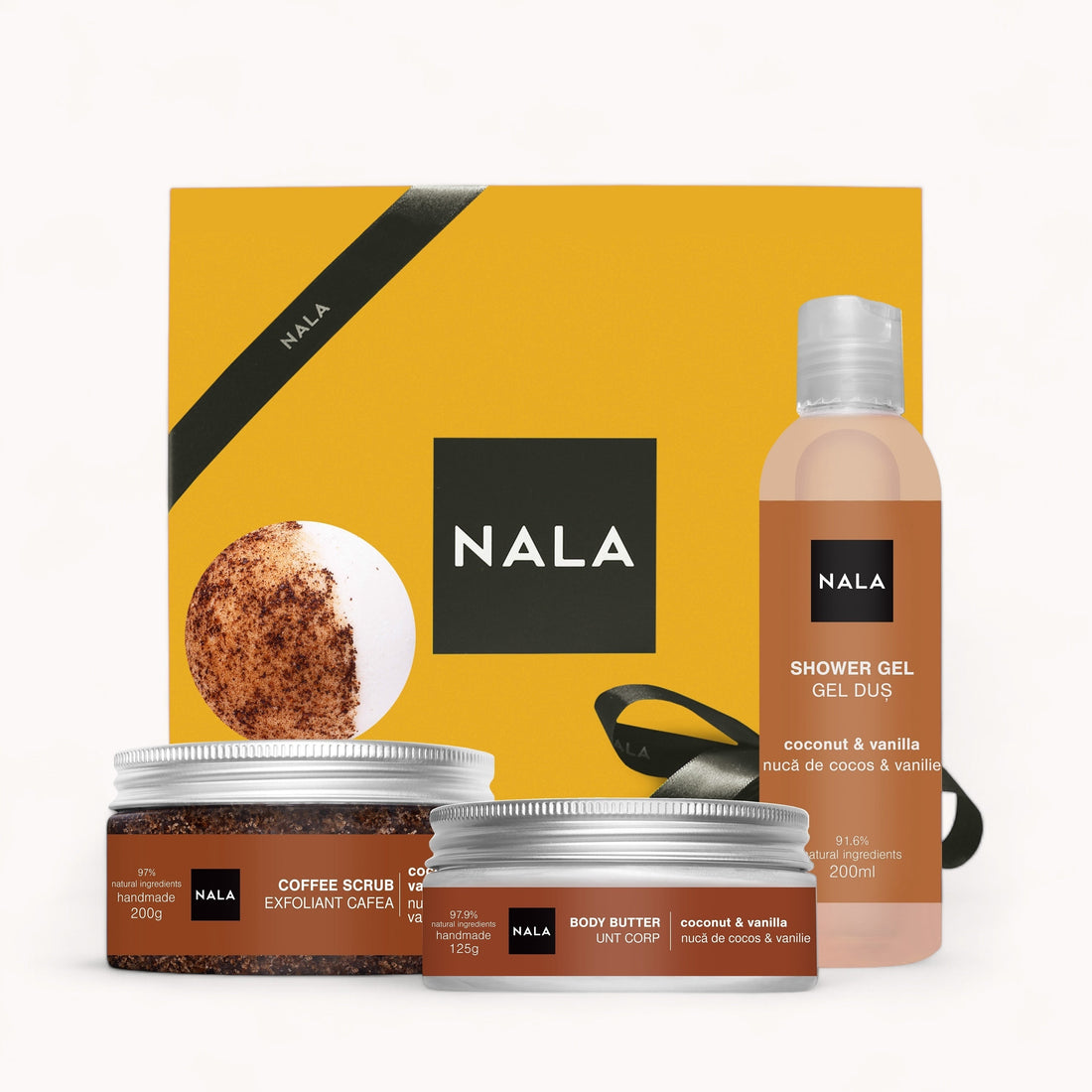 Set de REGALO SPA en Casa - Coco y Vainilla (Manteca)