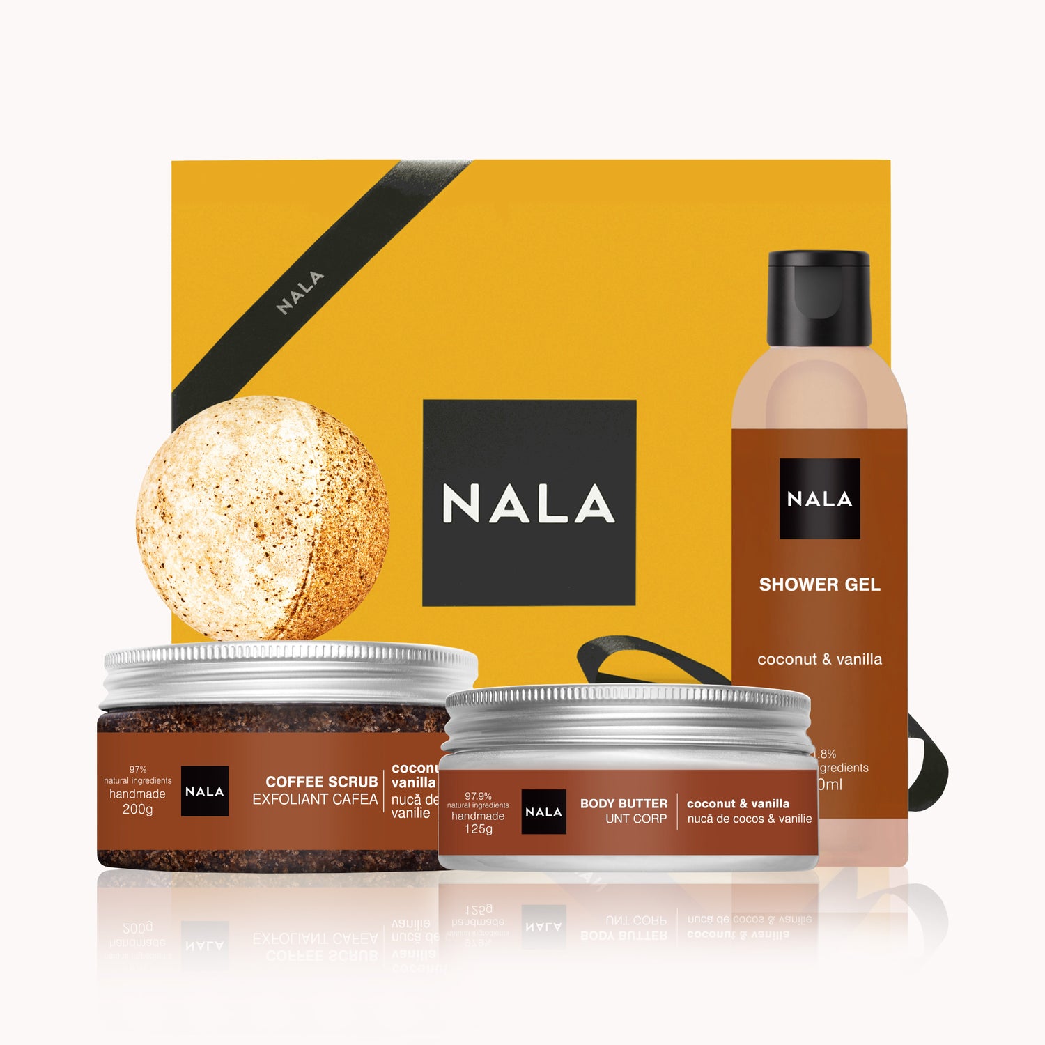 Set de REGALO SPA en Casa - Coco y Vainilla (Manteca)