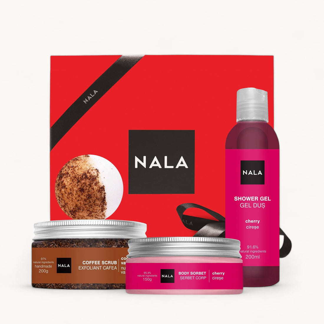 Set REGALO Exfoliación e Hidratación - Cereza (Sorbet)