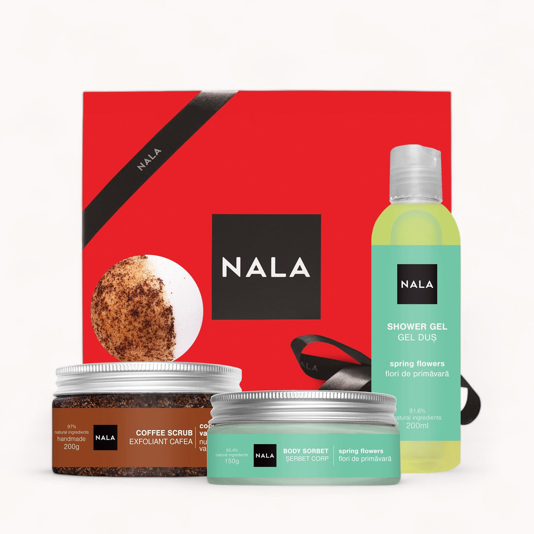 Set REGALO Exfoliación e Hidratación - Flores de Primavera (Sorbet)