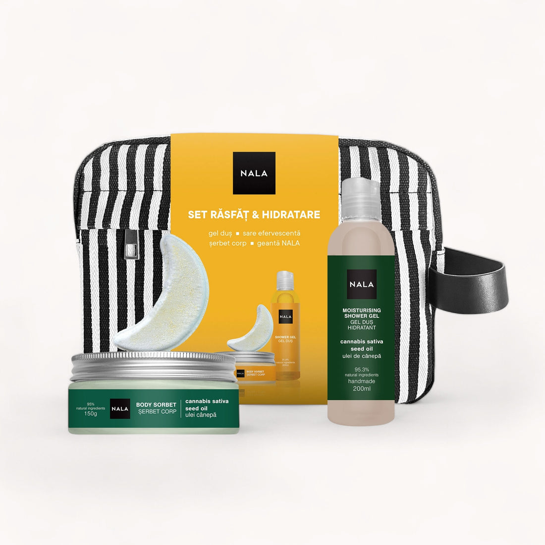 Set de Mimos e Hidratación - Aceite de Cáñamo