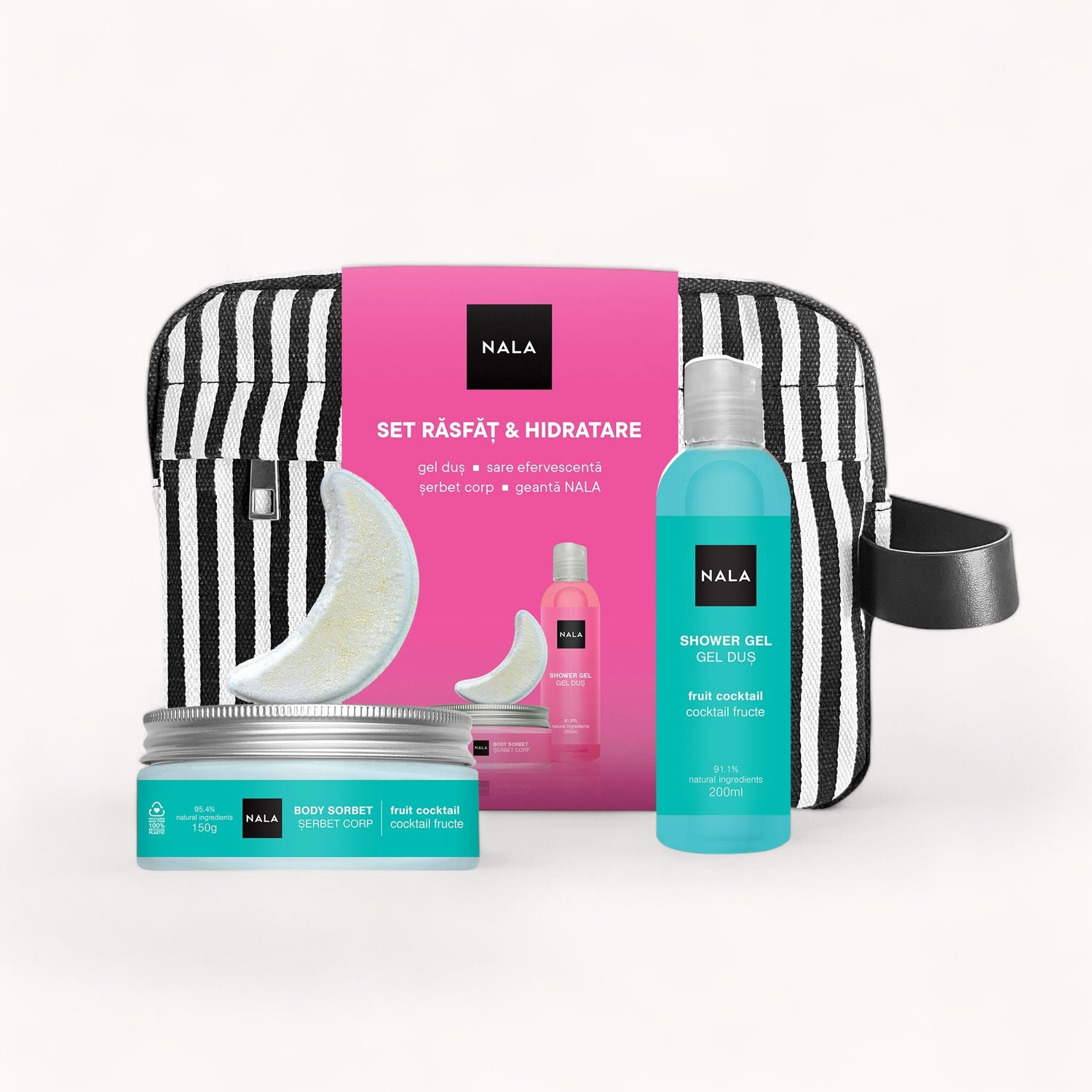 Set de Mimos e Hidratación - Cóctel de Frutas