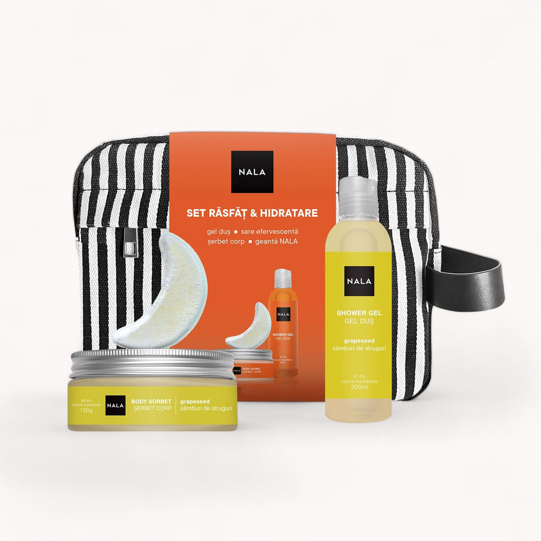 Set de Mimos e Hidratación - Semillas de Uva