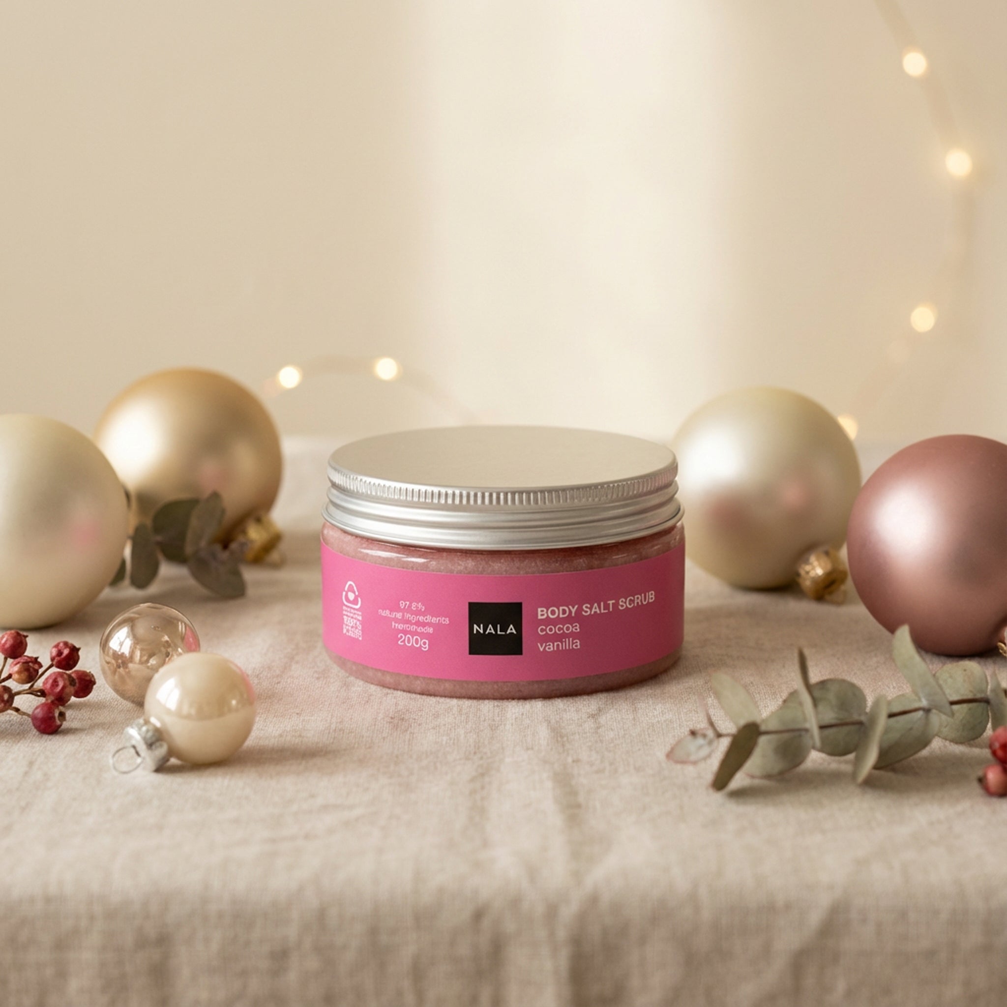 Exfoliante de Sal - Cacao &amp; Vainilla