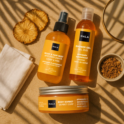 Bruma para cuerpo y cabello - Piña &amp; Sándalo