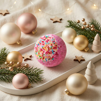 Bomba de Baño Efervescente - Cacao &amp; Vainilla