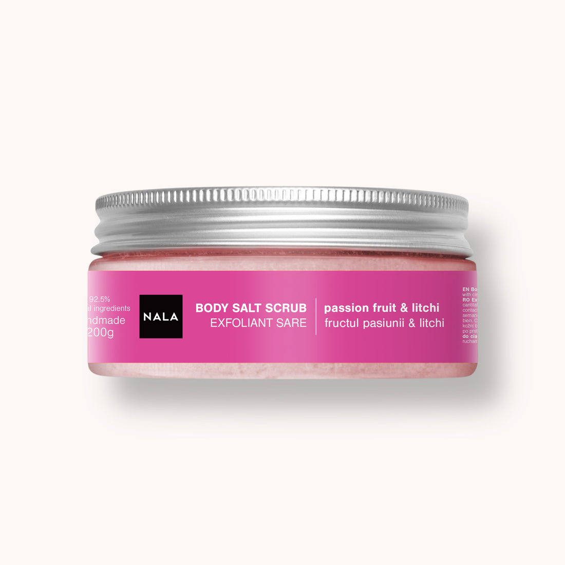 Exfoliante de Sal - Fruta de la Pasión &amp; Litchi