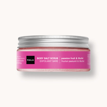 Exfoliante de Sal - Fruta de la Pasión &amp; Litchi