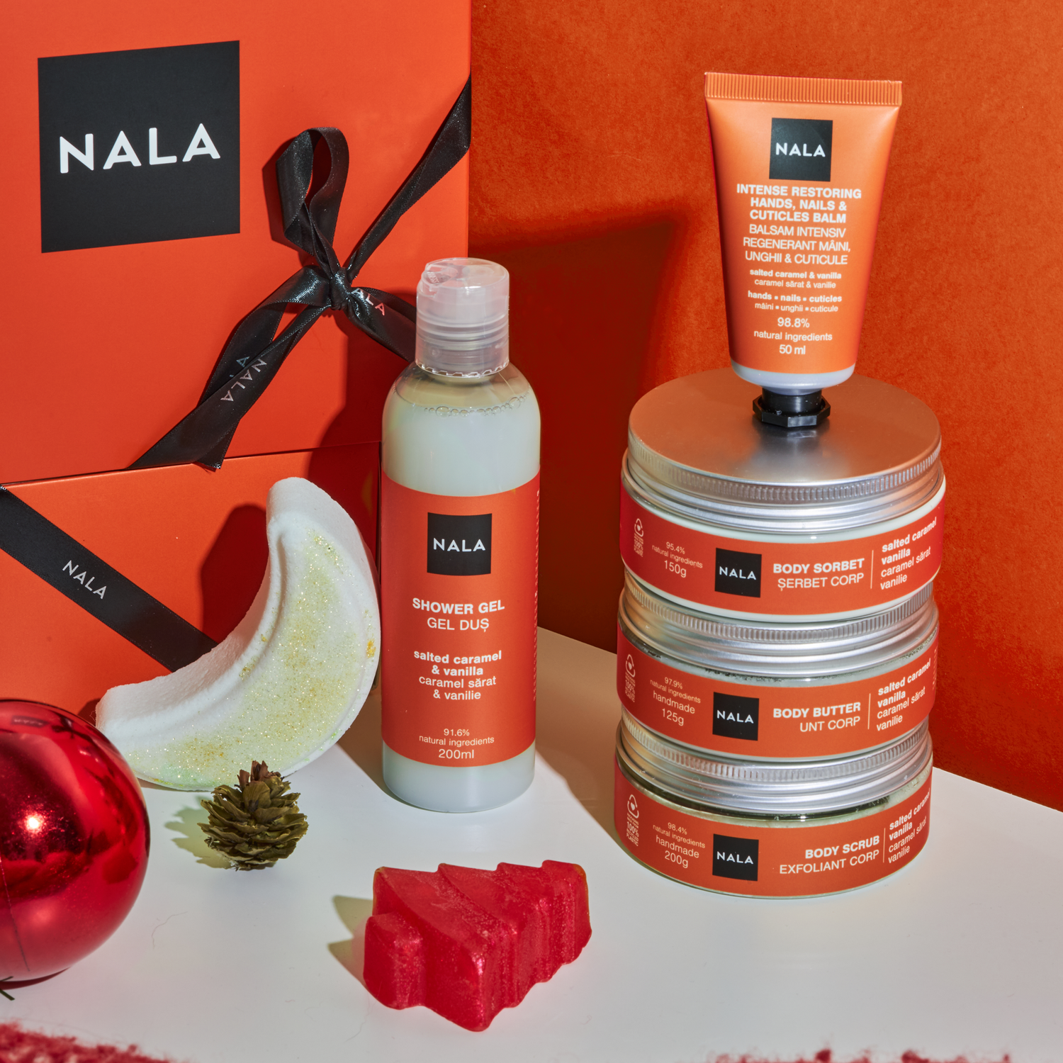 Gel de ducha - Caramelo salado y vainilla
