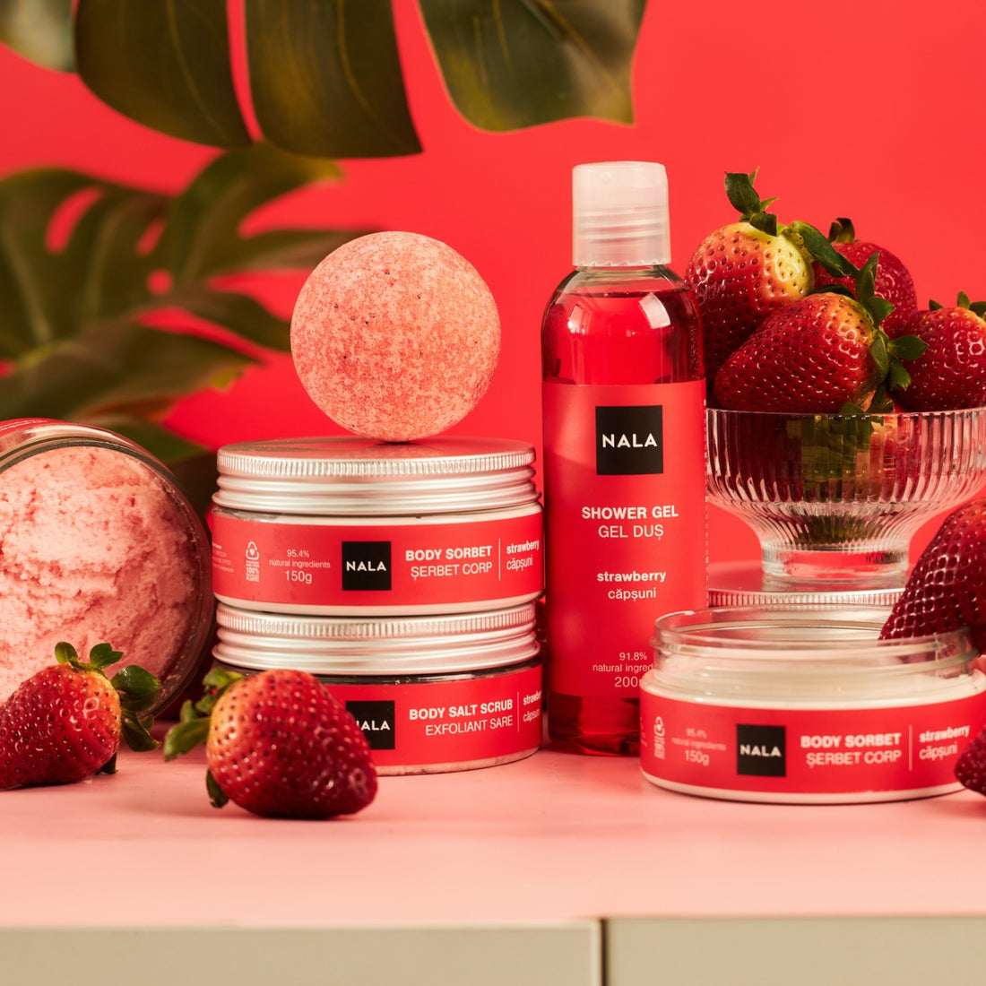 Sorbete Corporal - Fresas