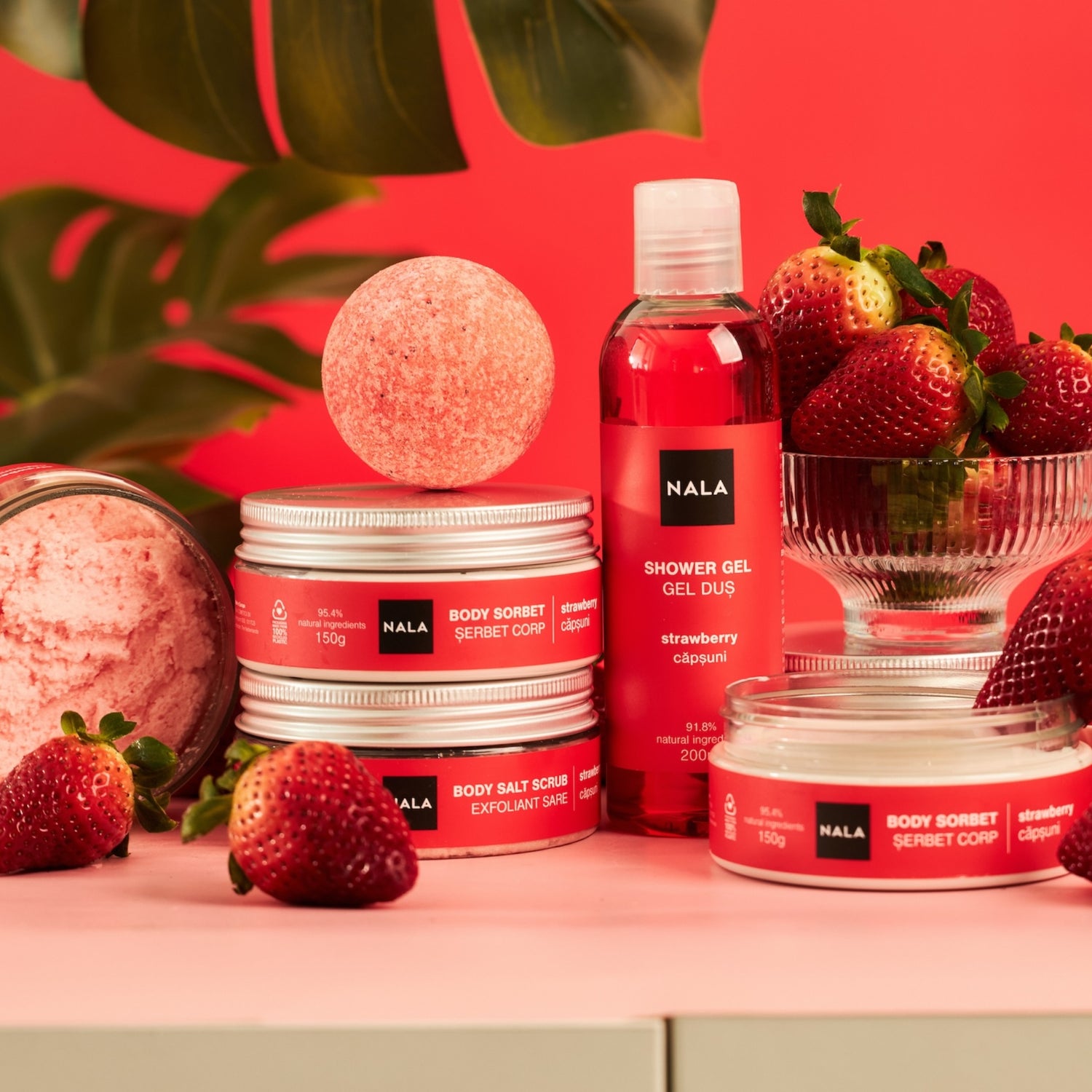 Sorbete Corporal - Fresas