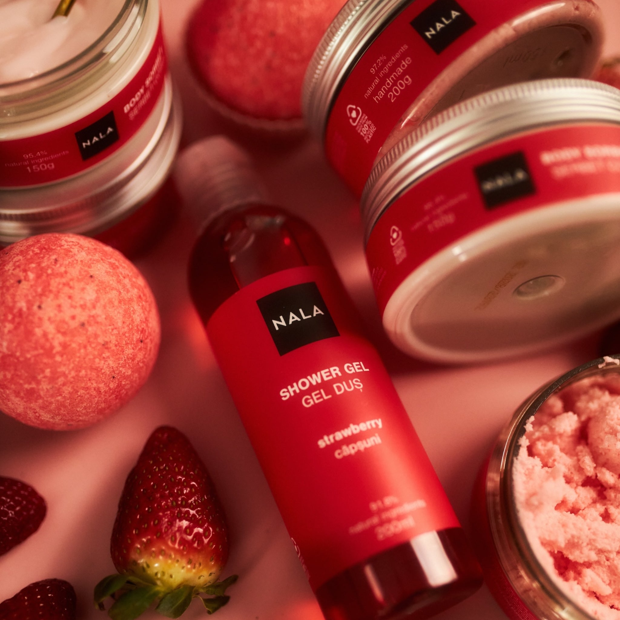 Gel de Ducha - Fresas