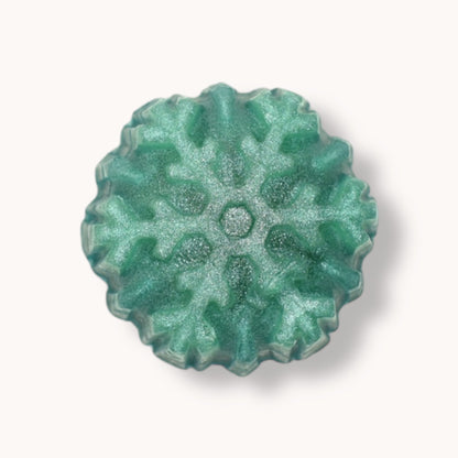 Jabón Natural Copo de Nieve - Caramelo y Vainilla