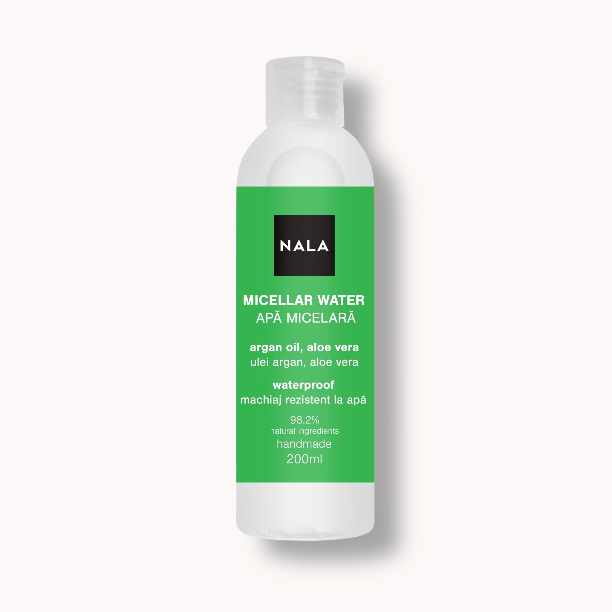 Agua Micelar - Aceite de Argán y Aloe Vera