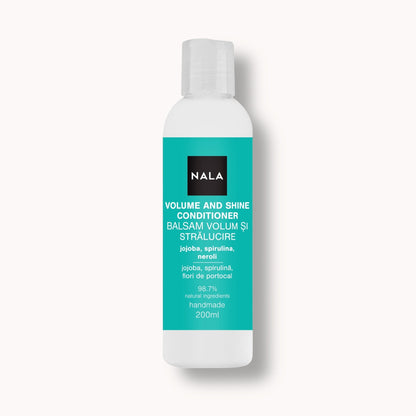 Acondicionador Volumen y Brillo - Jojoba, Espirulina, Azahar