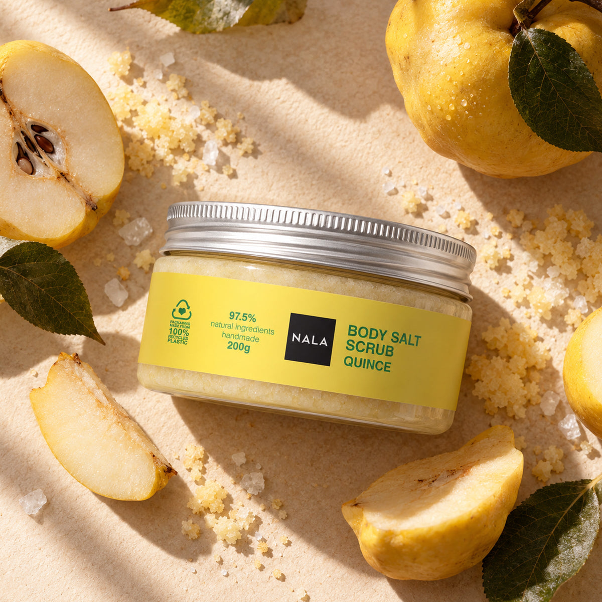 Exfoliante de Sal - Membrillo